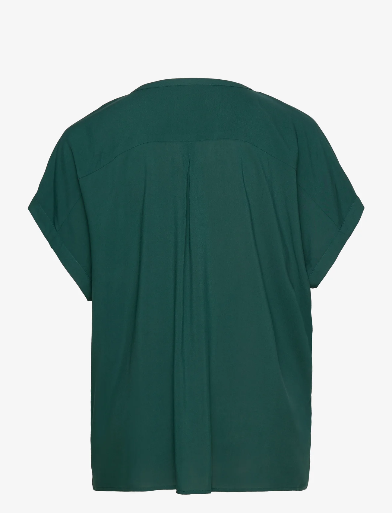 Wasabiconcept - WA-SIA - short-sleeved blouses - shady green - 1