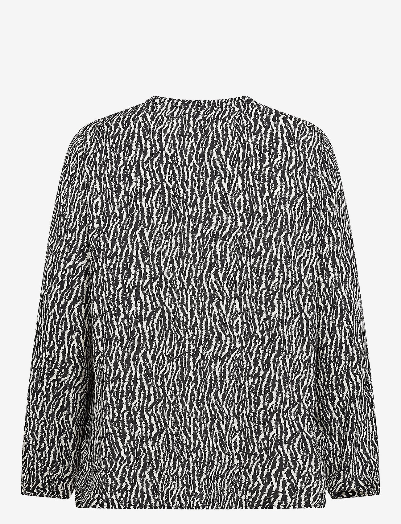 Wasabiconcept - WA-ELLI 1 - pikkade varrukatega pluusid - c black combi - 1