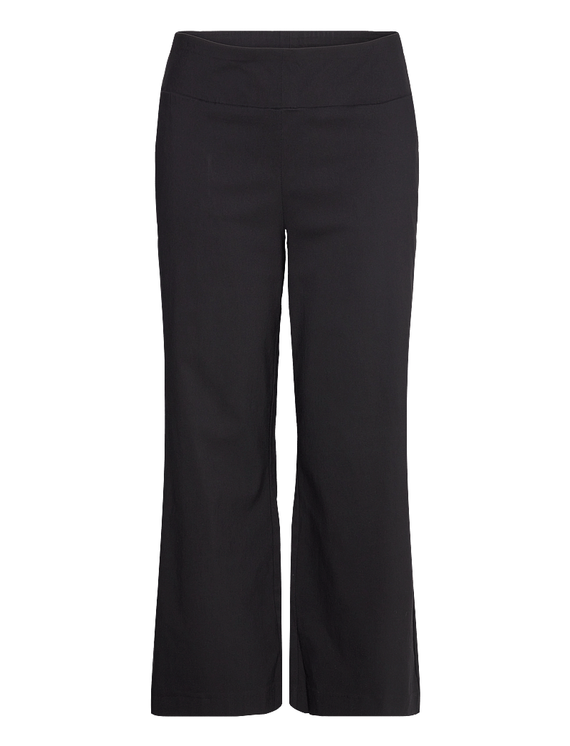 Wasabiconcept - WA-SMILLA - flare bukser - black - 0