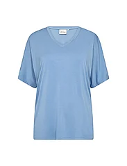 Wasabiconcept - WA-STELLA - t-shirt & tops - crystal blue - 0