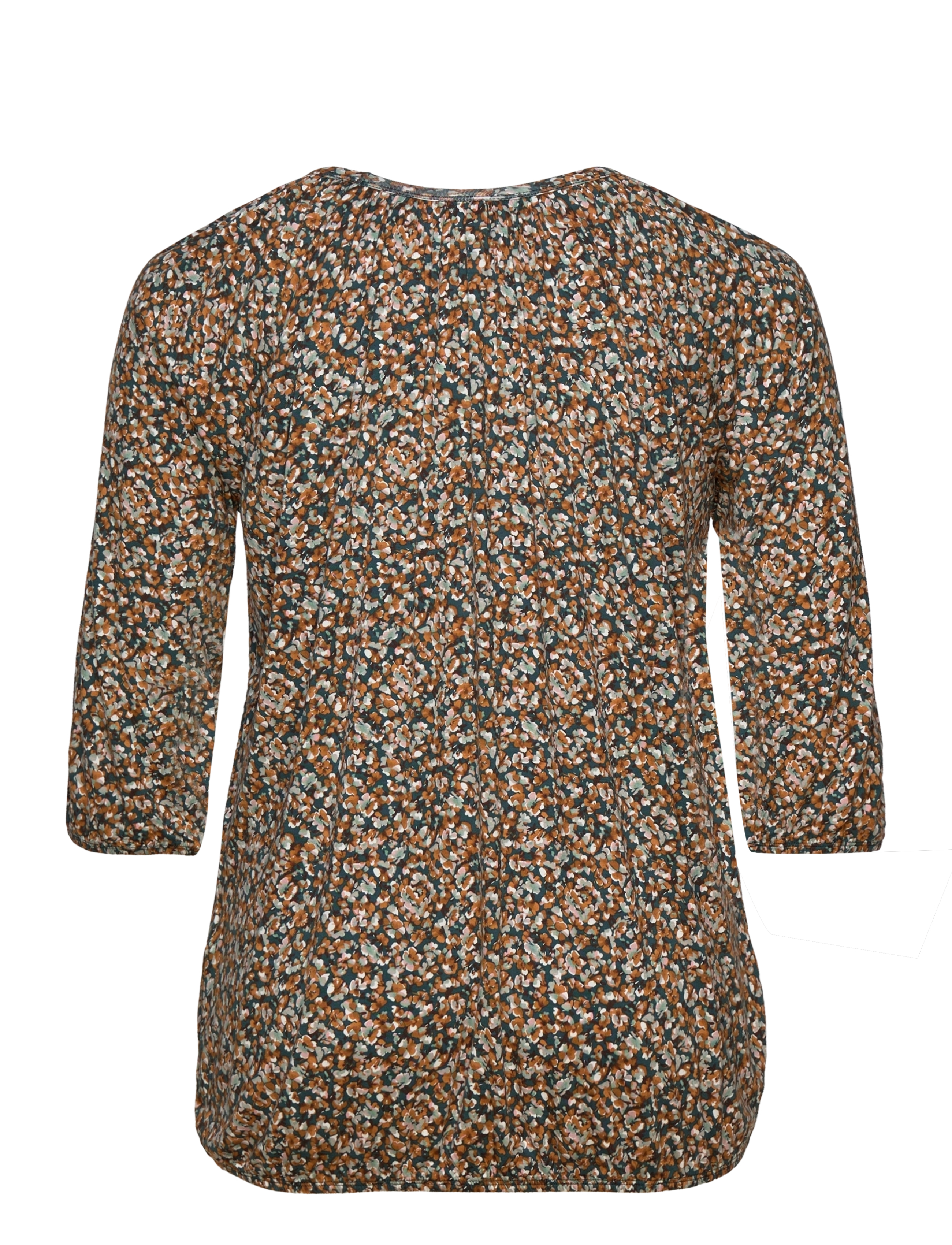 Wasabiconcept - WA-SKYE - langærmede bluser - shady green combi - 3