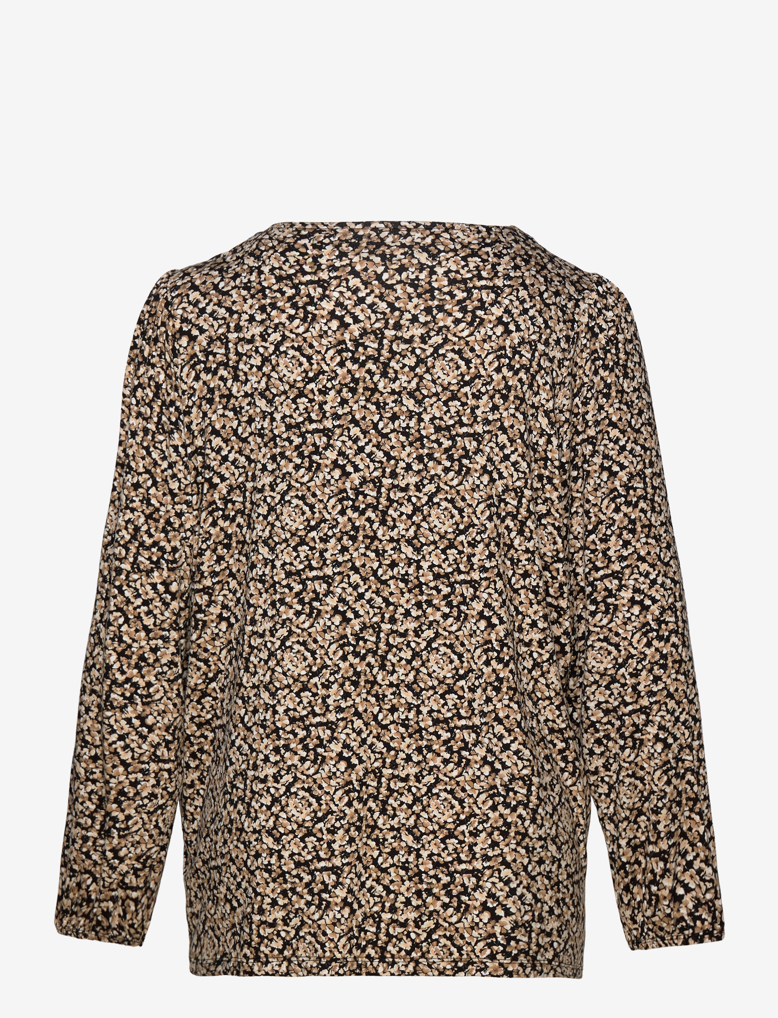 Wasabiconcept - WA-SKYE - langærmede bluser - black combi - 3