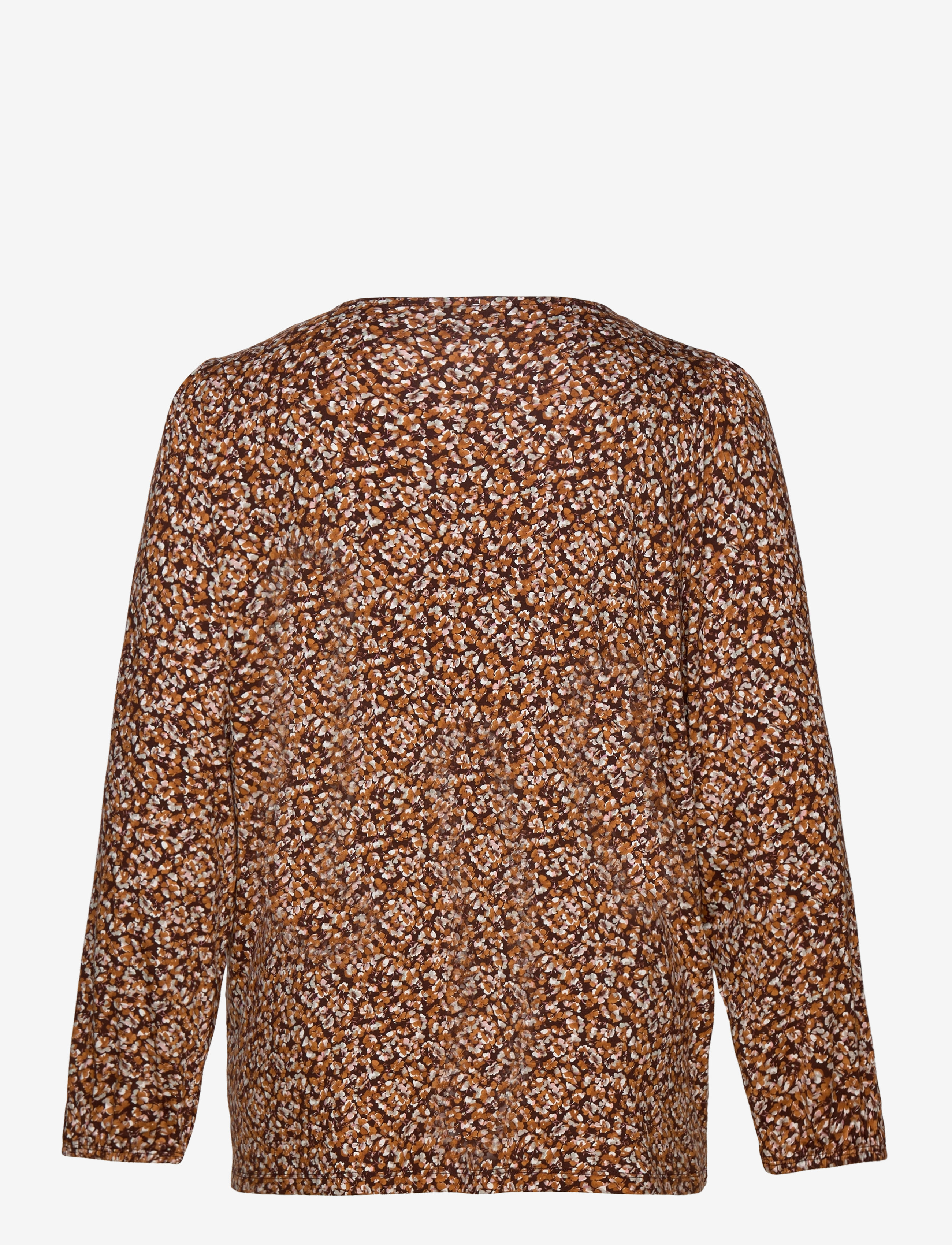 Wasabiconcept - WA-SKYE - langærmede bluser - coffee combi - 4