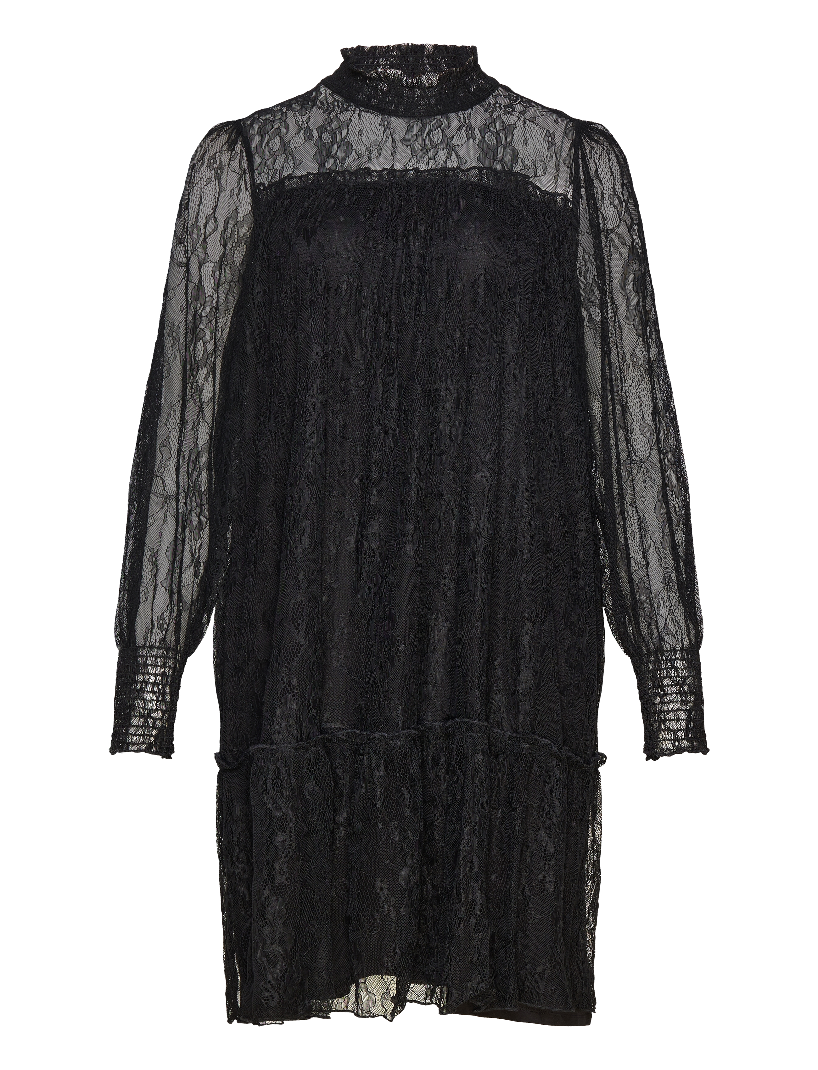 Wasabiconcept WA-THELMA - Spetsklänningar - BLACK / black