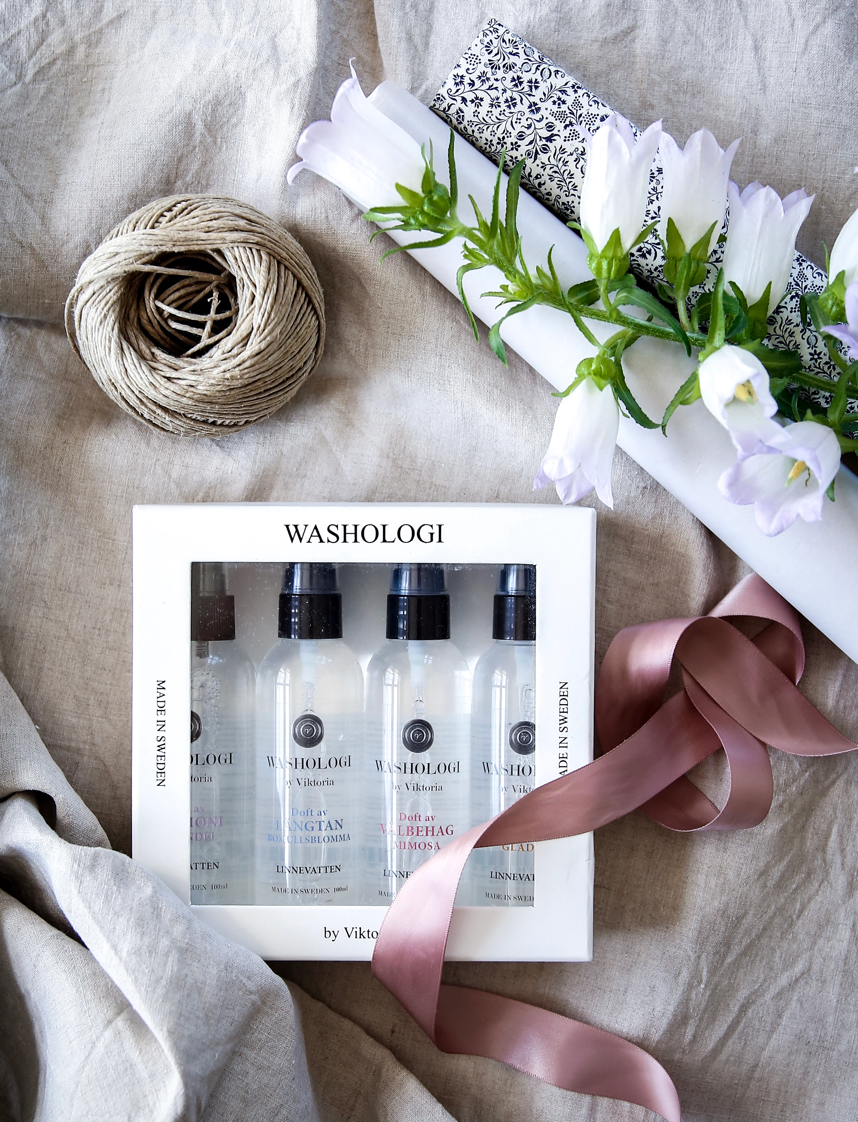 Washologi Linen Water Giftbox, One Size, Dishes & Cleaning, Nackt - Laundry, Homeware