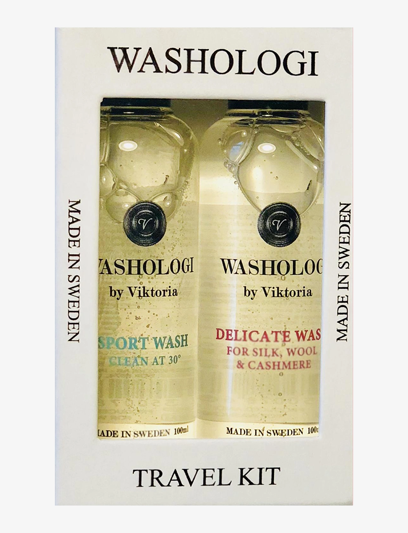 WASHOLOGI Travel Kit CLEAR - One Size - Unisex