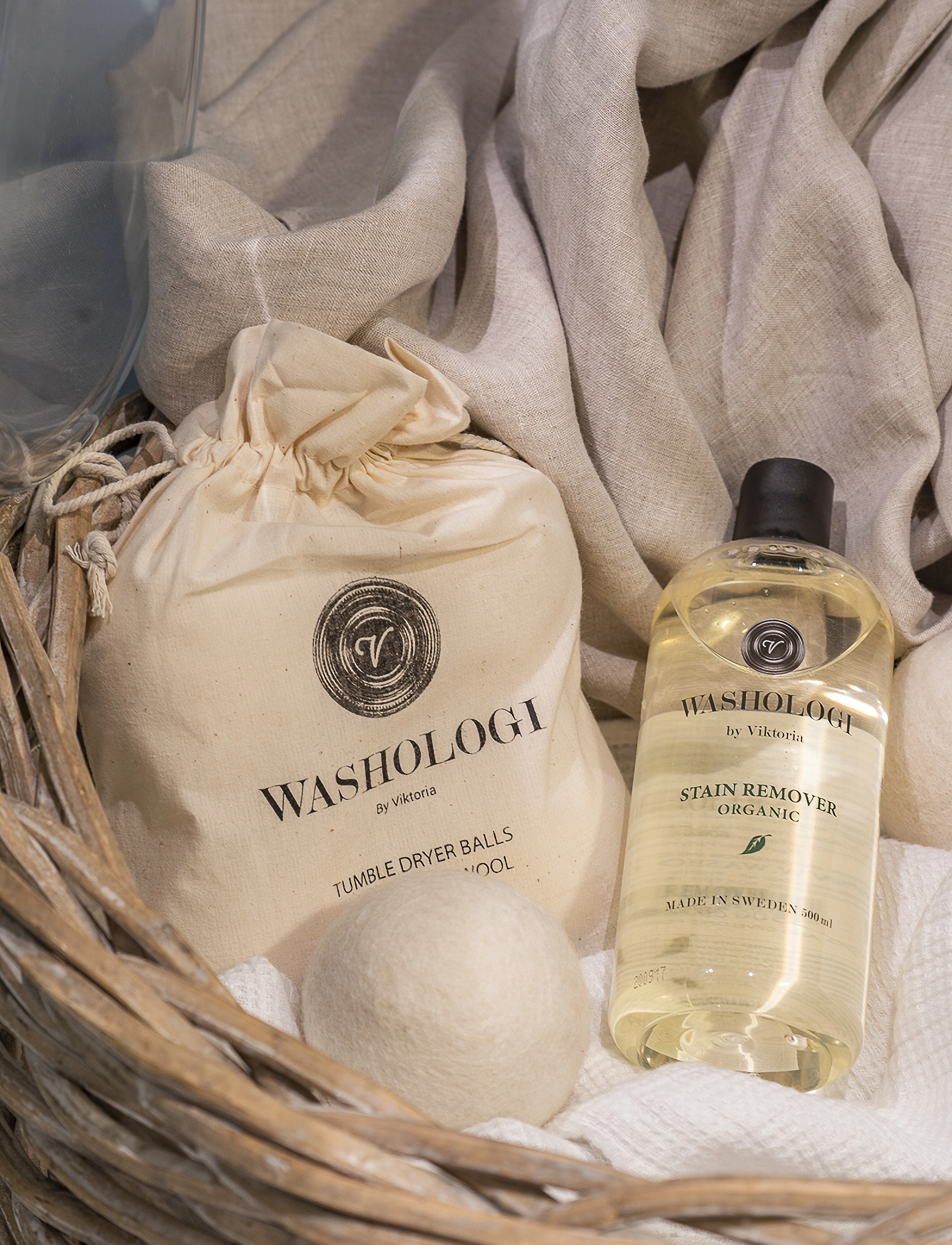 Washologi Organic Tumble Dryer Balls, One Size, Nude, Opvask & Rengøring > Vasketøj, Unisex