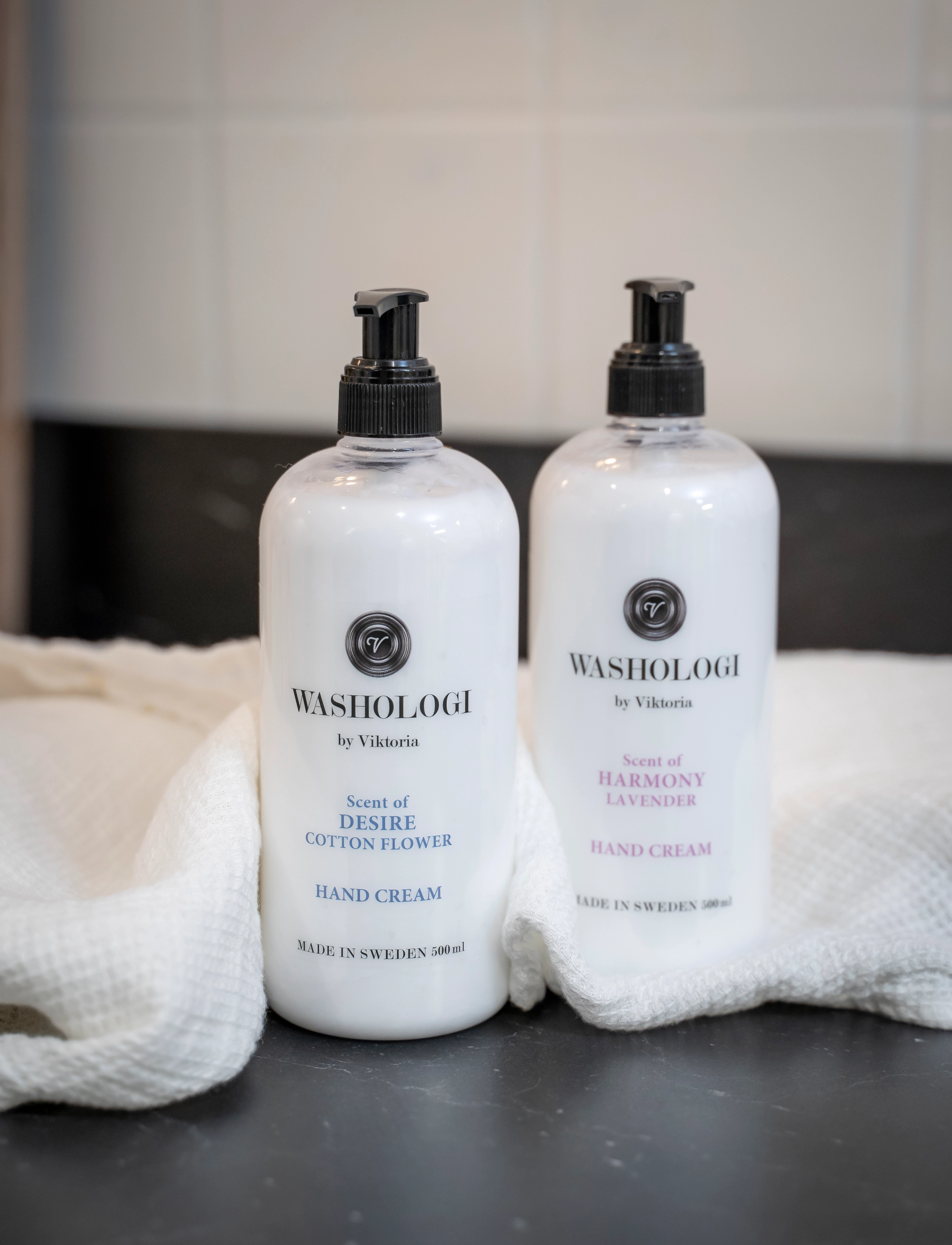 Washologi Hand Cream Desire, 500 ml, Care, Nackt - Cream, Beauty