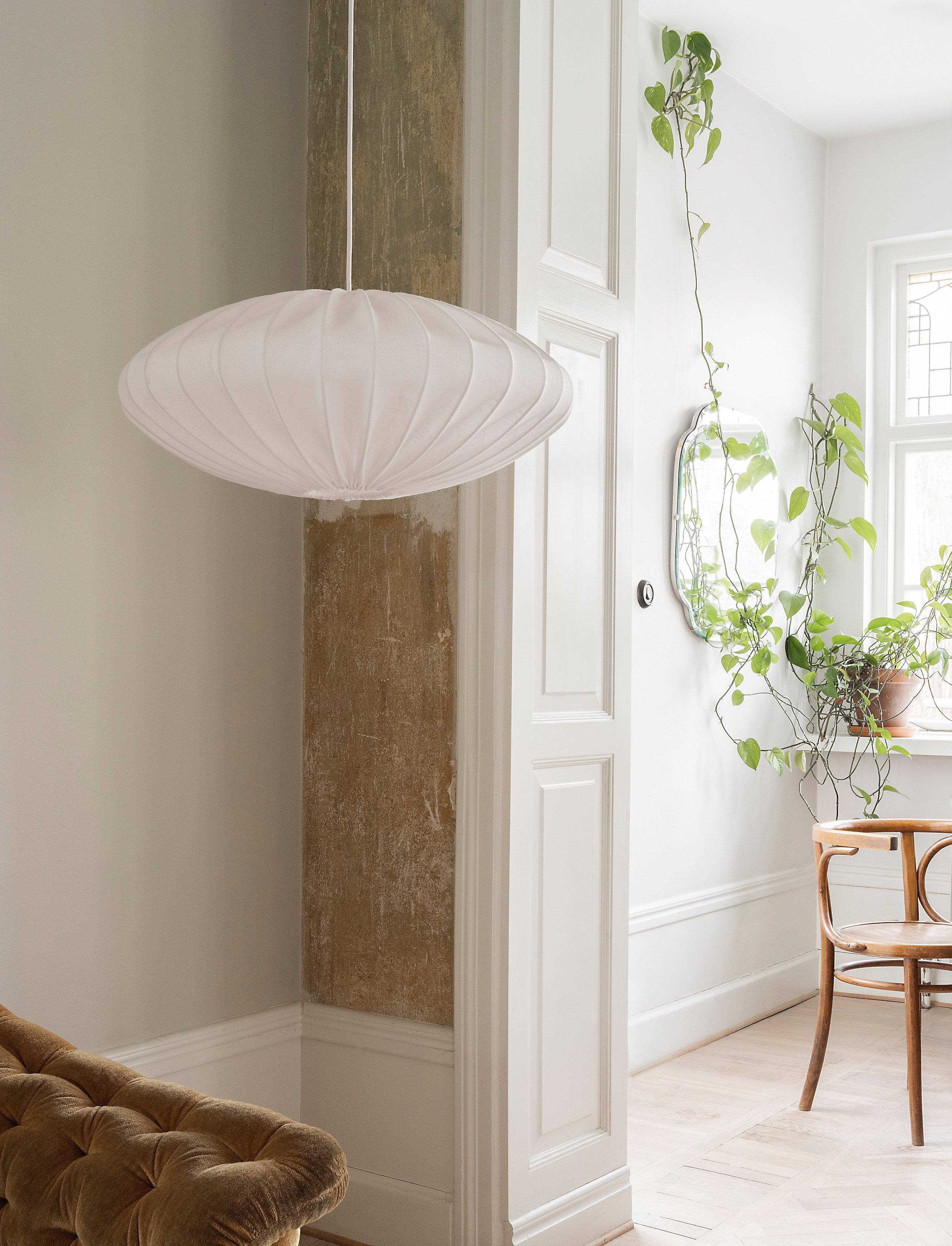 Watt & Veke - Ellipse 65 - pendler - white linen - 3