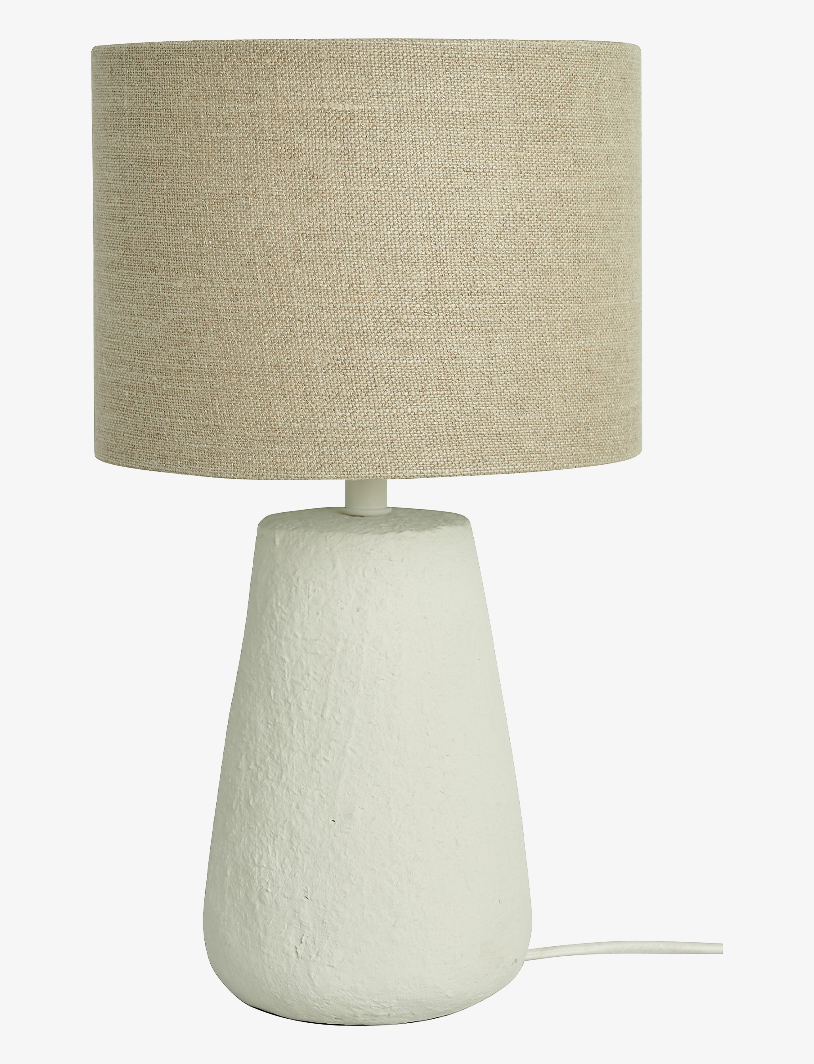 Watt & Veke Cora Hvid/Naturfarvet, H35 cm, Lamps, Beige - Table Homeware