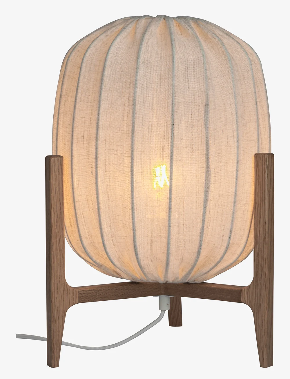 Watt & Veke - Prisma table Oak / Natural - schreibtisch- & tischlampen - natural - 1