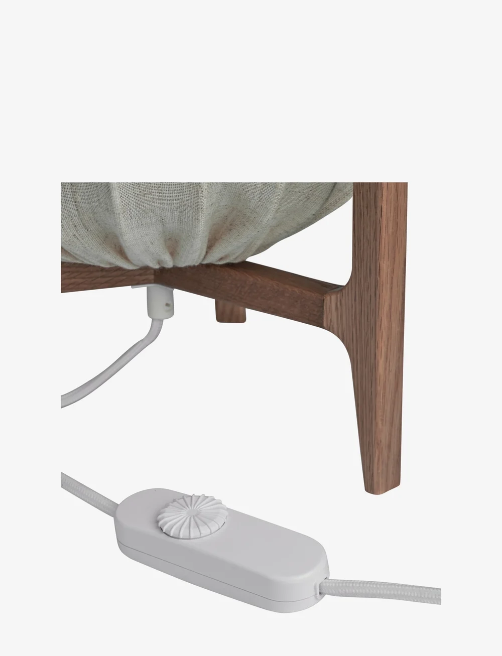 Watt & Veke - Prisma table Oak / Natural - schreibtisch- & tischlampen - natural - 2