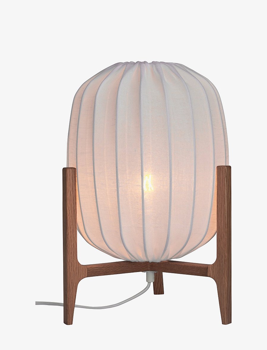 Watt & Veke - Prisma table Oak / White - schreibtisch- & tischlampen - white - 1