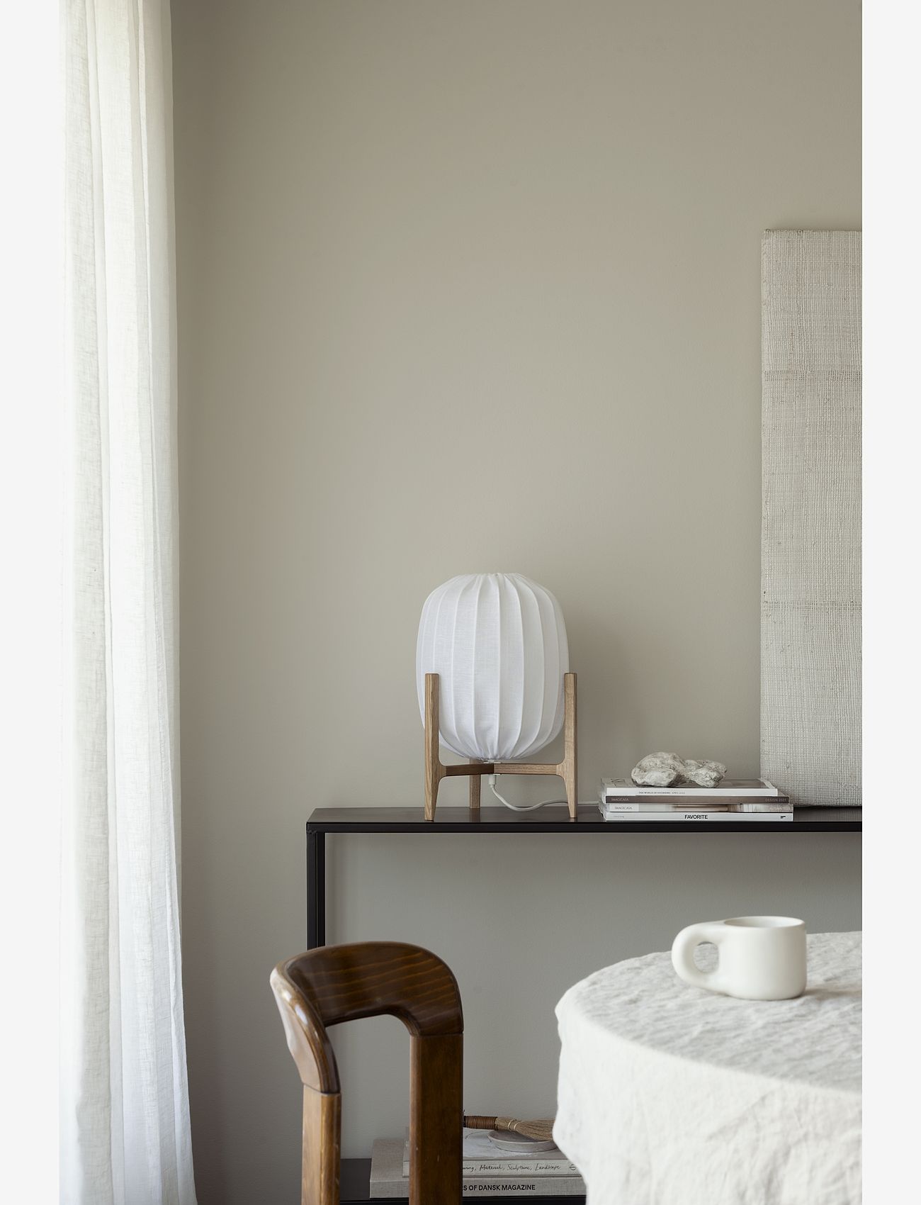Watt & Veke - Prisma table Oak / White - bordlamper - white - 2