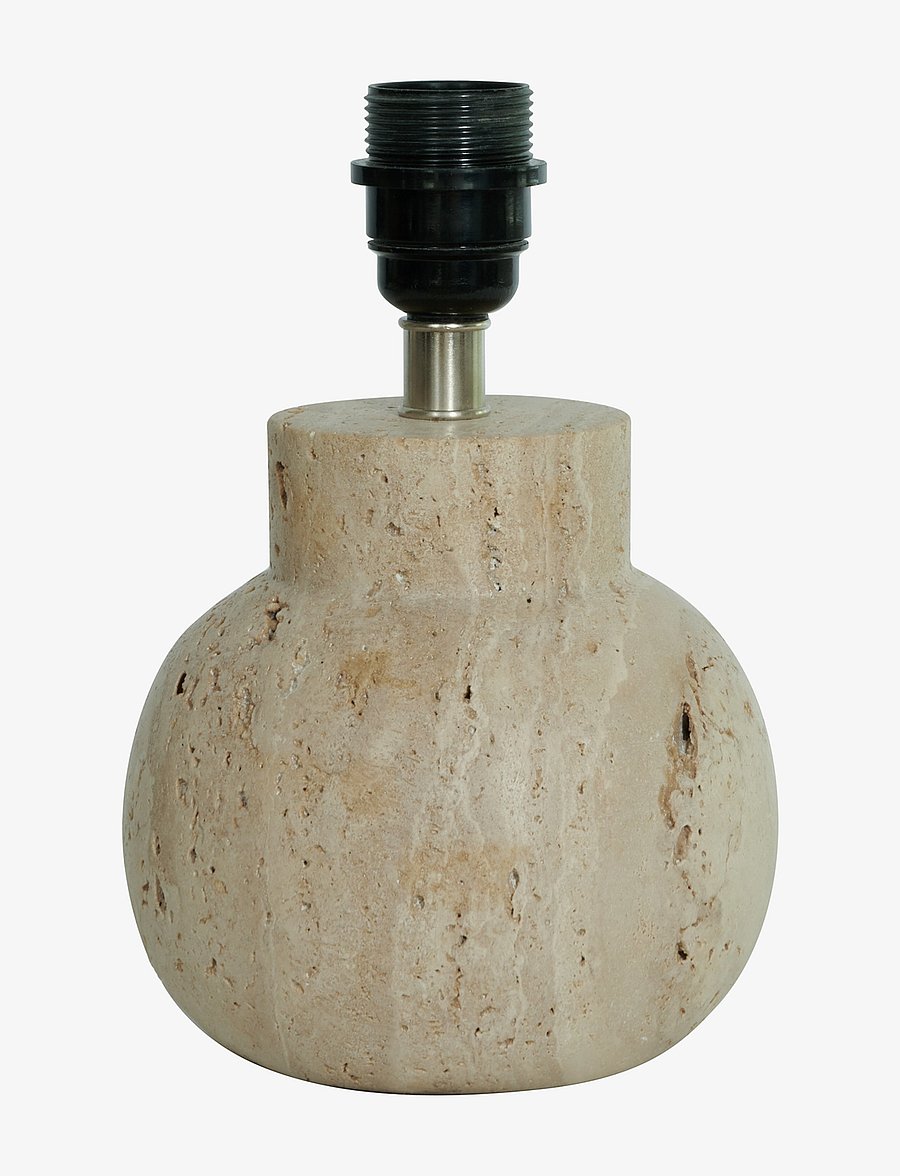 Watt & Veke - Pella table Travertine - schreibtisch- & tischlampen - matt beige - 0