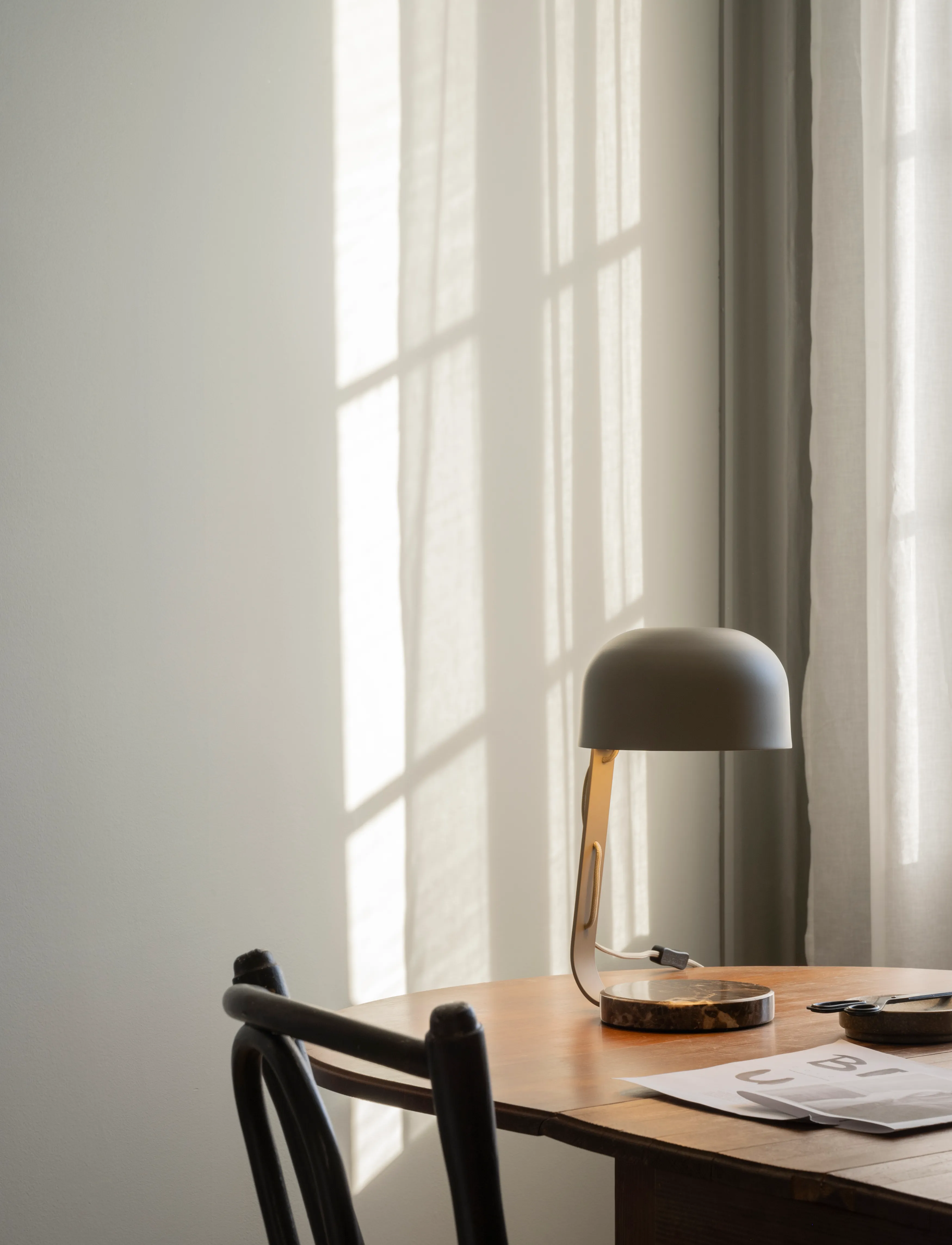 Watt & Veke Milly Table Beige, One Size, Lamps, Beige - Homeware
