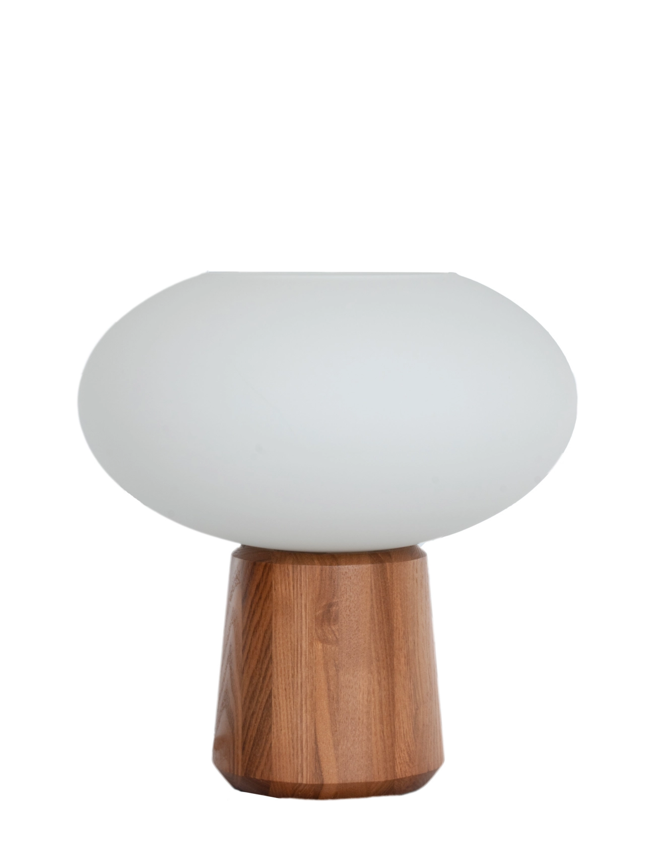 Watt & Veke Olivia Table Dark Ash, Bordlampe, Hvid, Str: 26X25X25CM