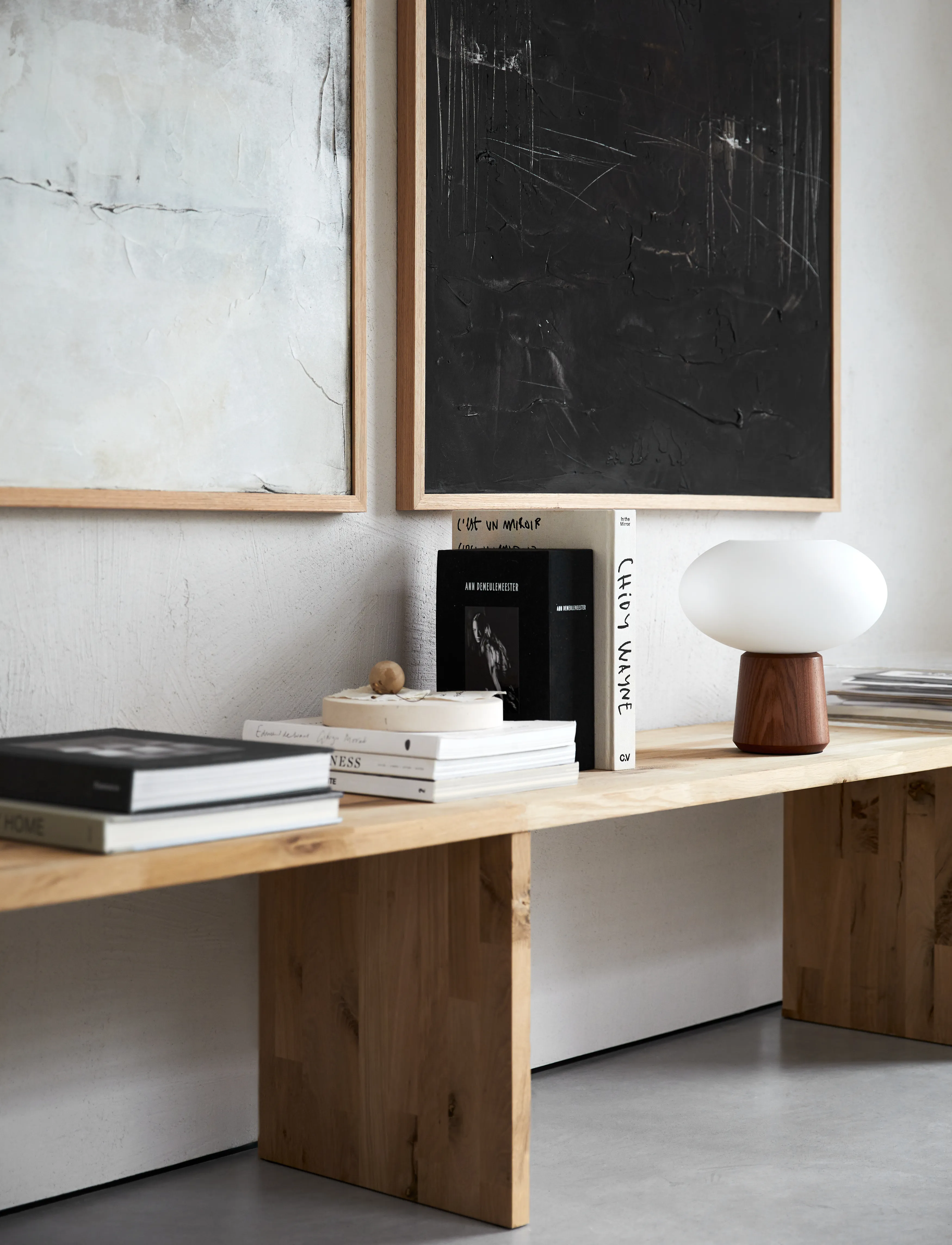 Watt & Veke - Olivia table Dark ash - schreibtisch- & tischlampen - dark ash - 3