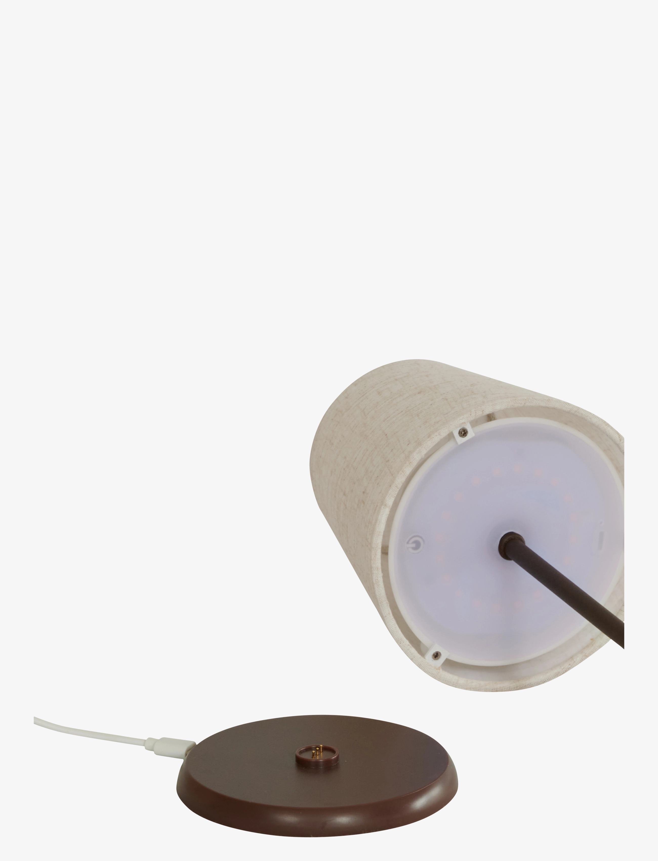 Watt & Veke - Tyra table portable - pöytävalaisimet - coffee - 3