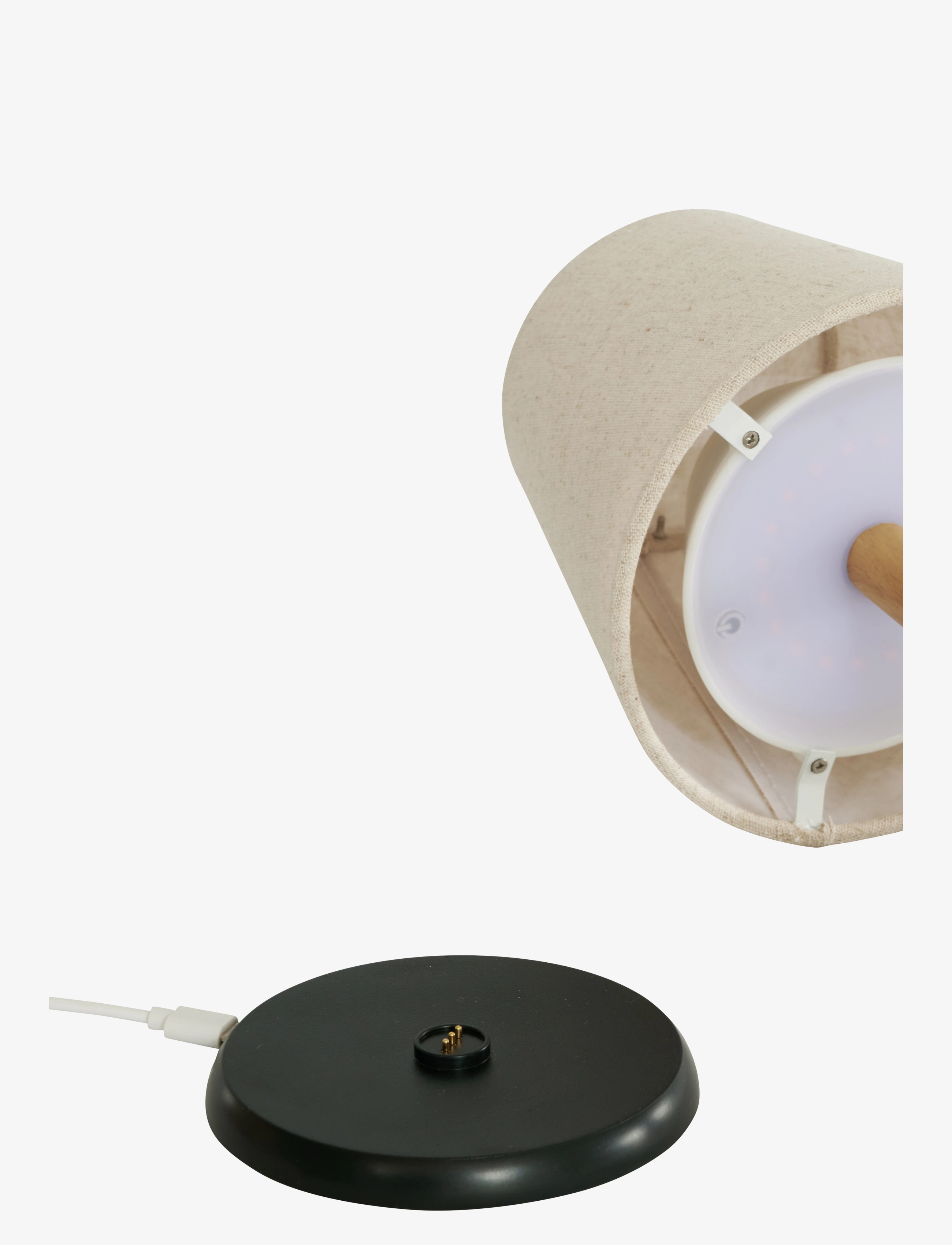 Watt & Veke - Tess table portable - fönsterlampor - natural - 3