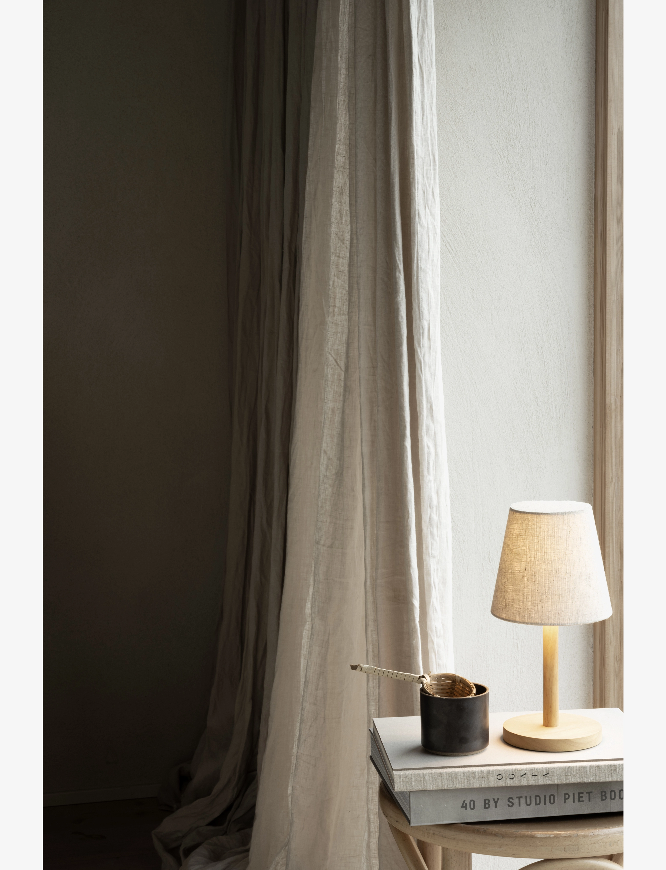 Watt & Veke - Tess table portable - fönsterlampor - natural - 5