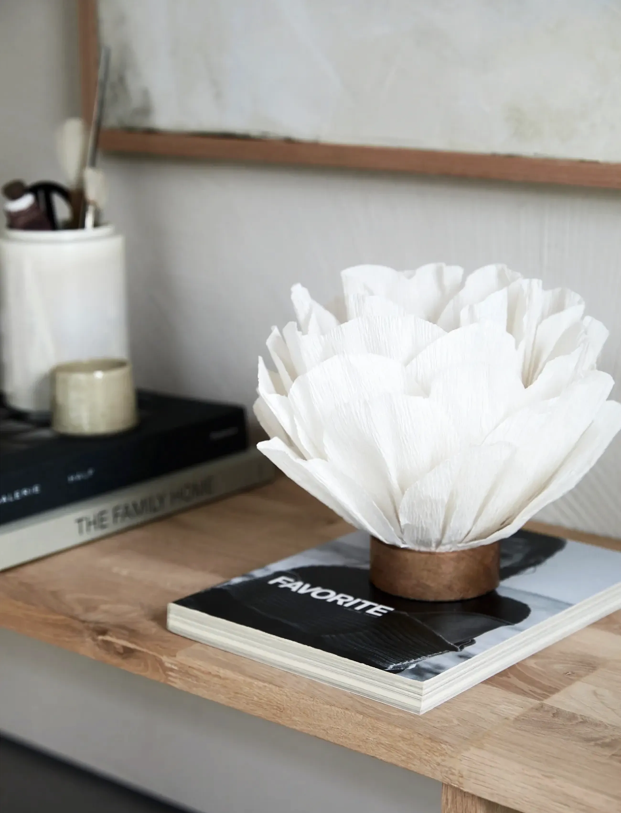 Watt & Veke Lisa Table Lamp, 23X 28X 28 cm, Lamps, Weiß - Homeware