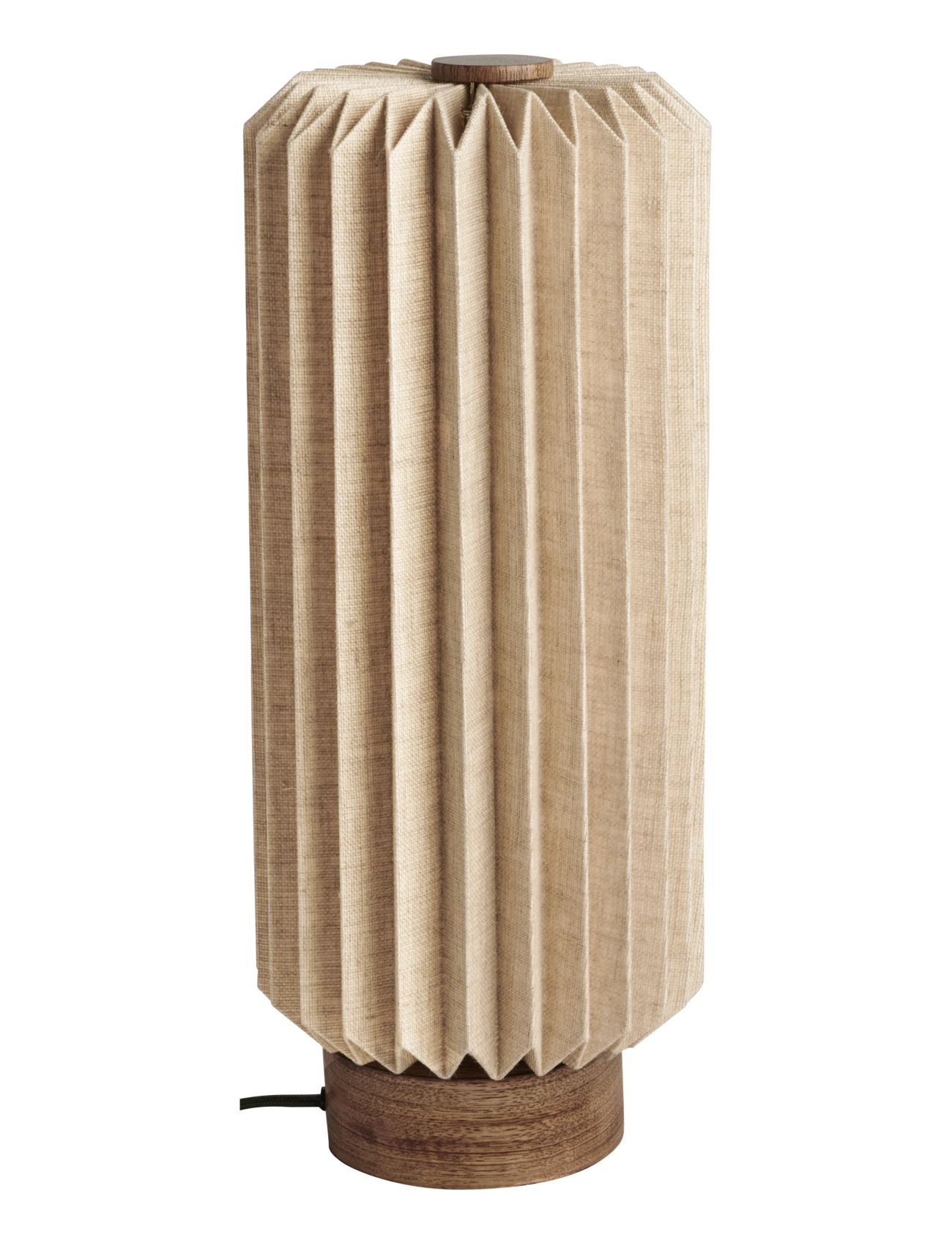 Watt & Veke Alba Table Lamp, Bordlampe, Beige, Str: 37X 15X 15CM