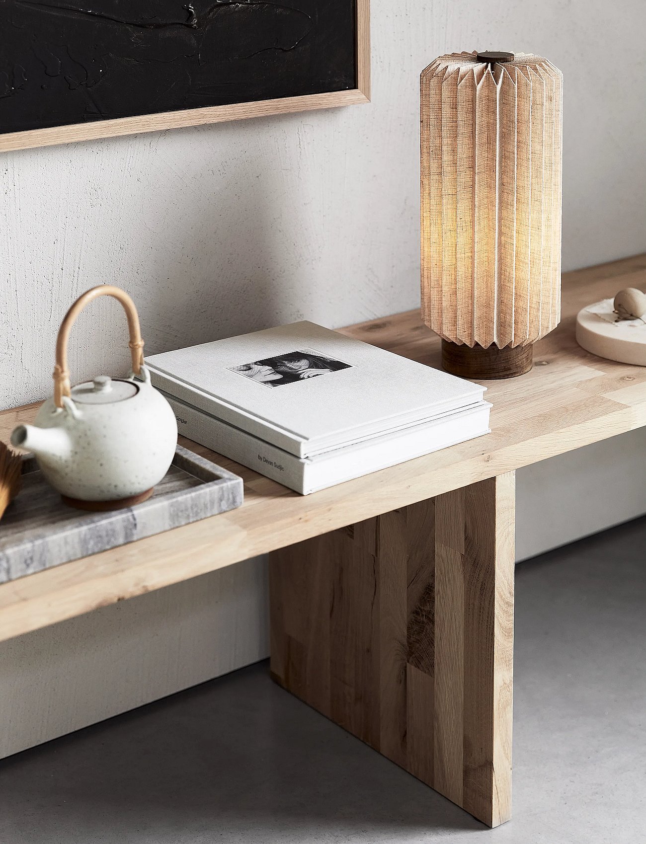 Alba table lamp - NATURAL