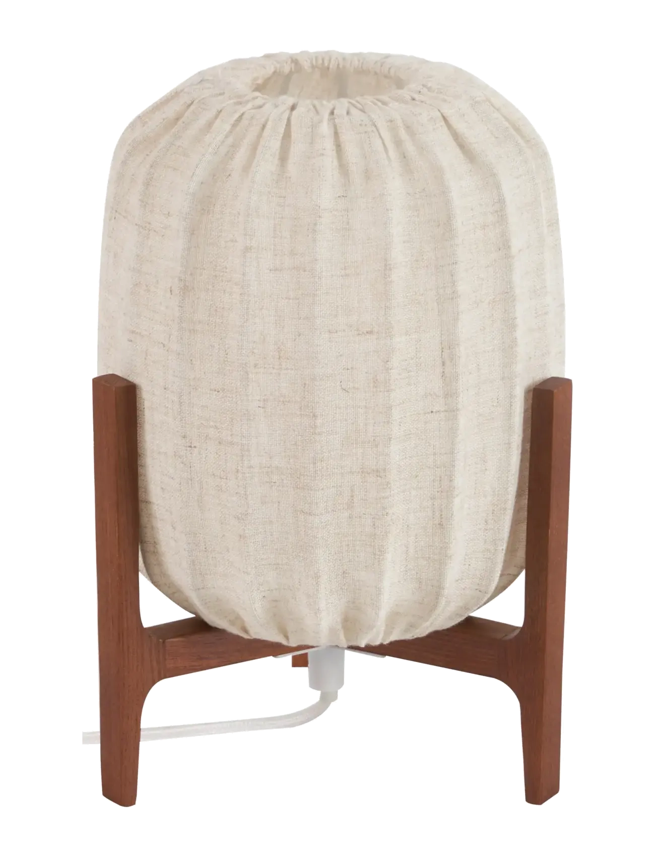 Watt & Veke Prisma Mini Dark Ash / Natural, Bordlampe, Str: H25CM