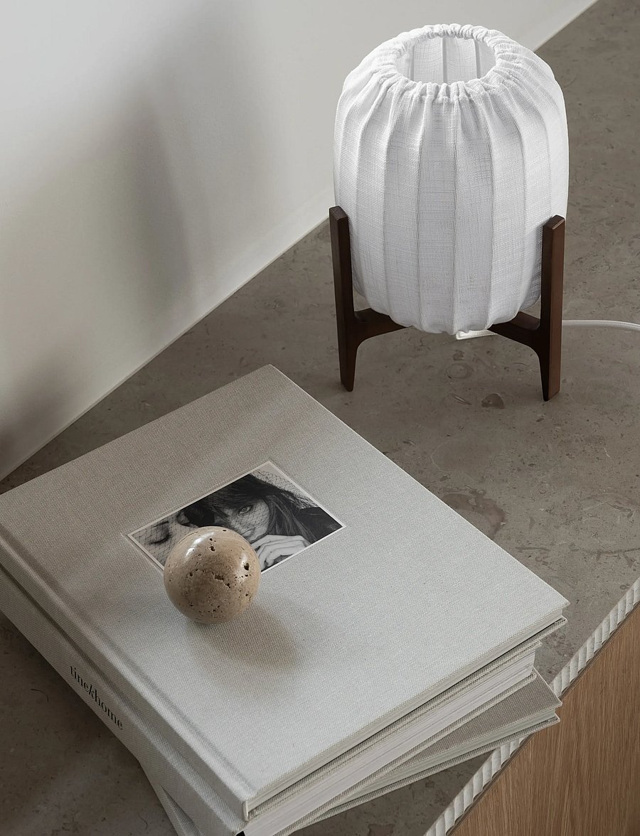 Watt & Veke - Prisma Mini Dark ash / White - schreibtisch- & tischlampen - dark ash/ white - 3