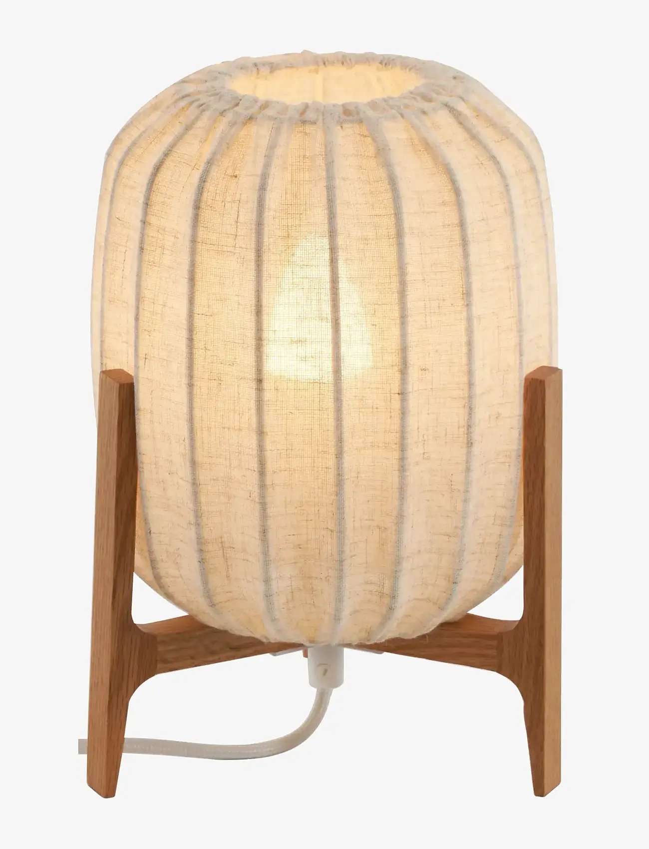 Watt & Veke - Prisma Mini Oak / Natural - bordslampor - oak/ natural - 2