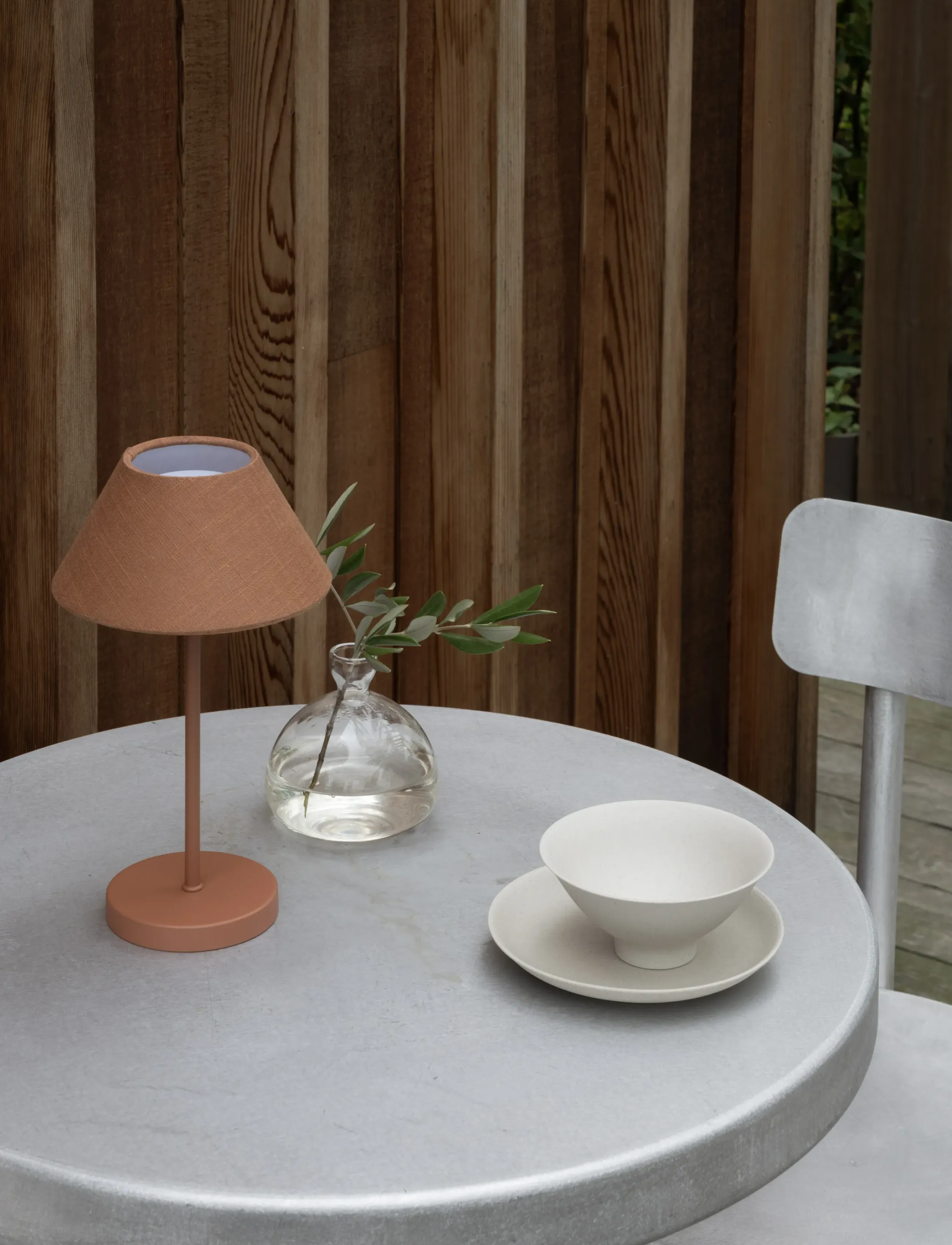 Watt & Veke Teya Table Portable Terracotta, H26 cm, Orange, Lamper > Bordlamper, Unisex