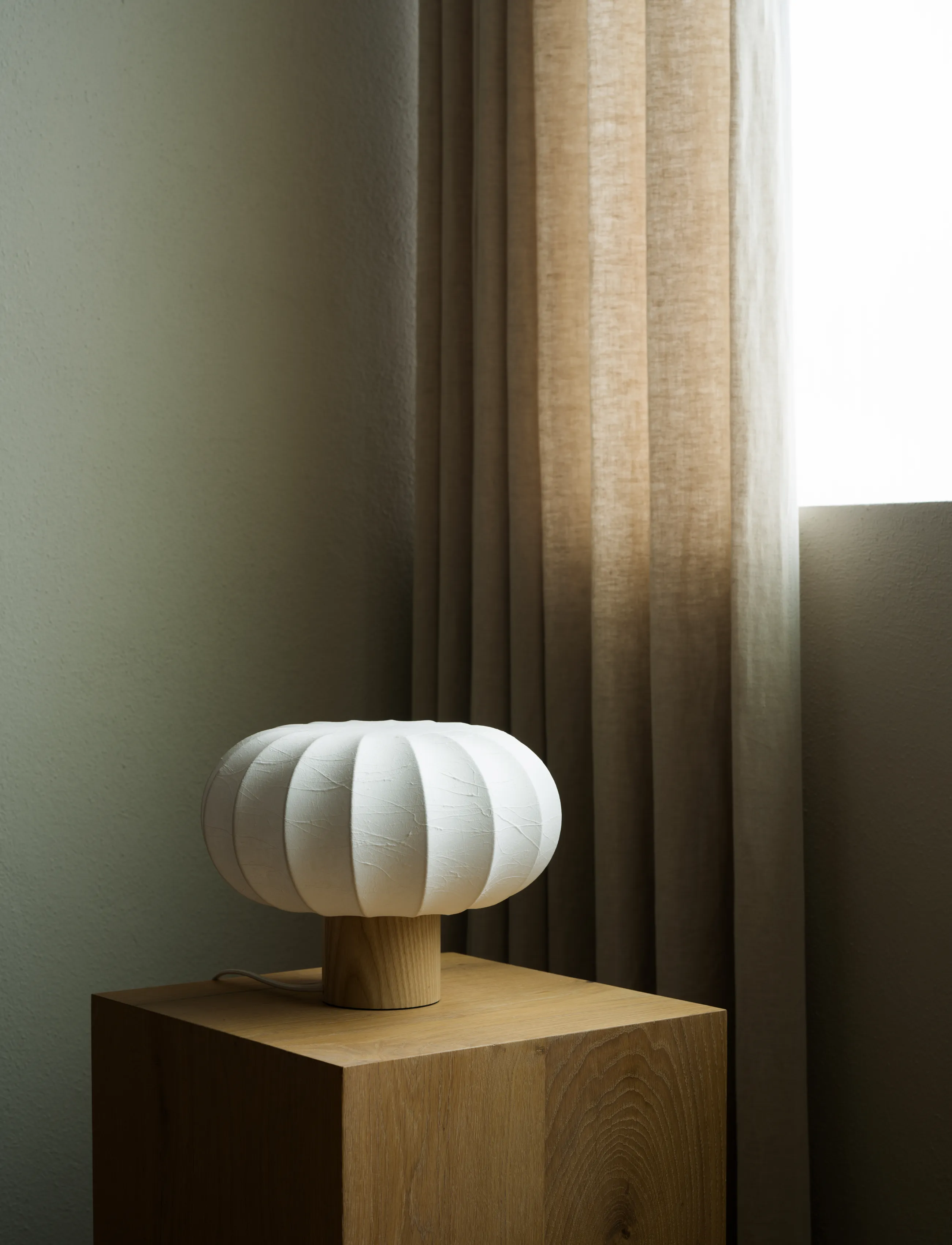 Watt & Veke - Lunari Natural ash low - white/natural ash - 4