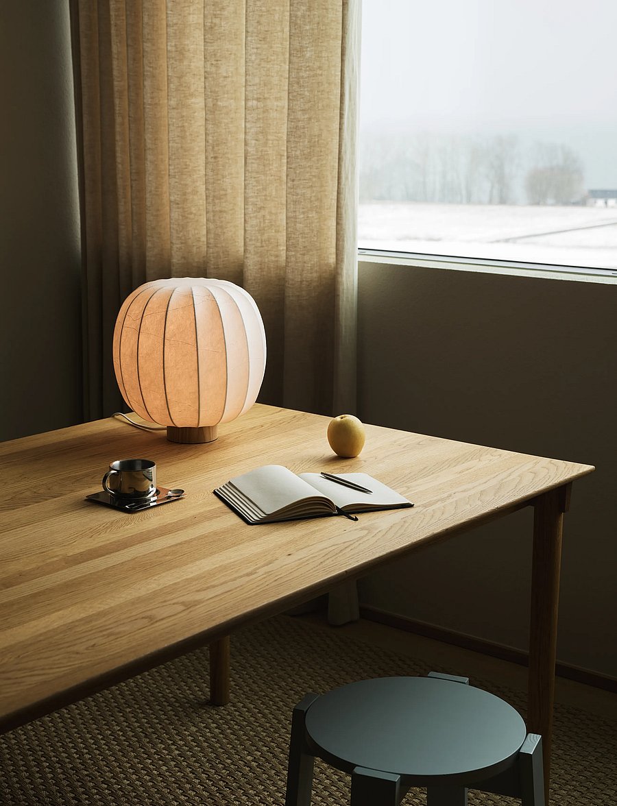 Watt & Veke - Lunari Natural ash high - white/natural ash - 4