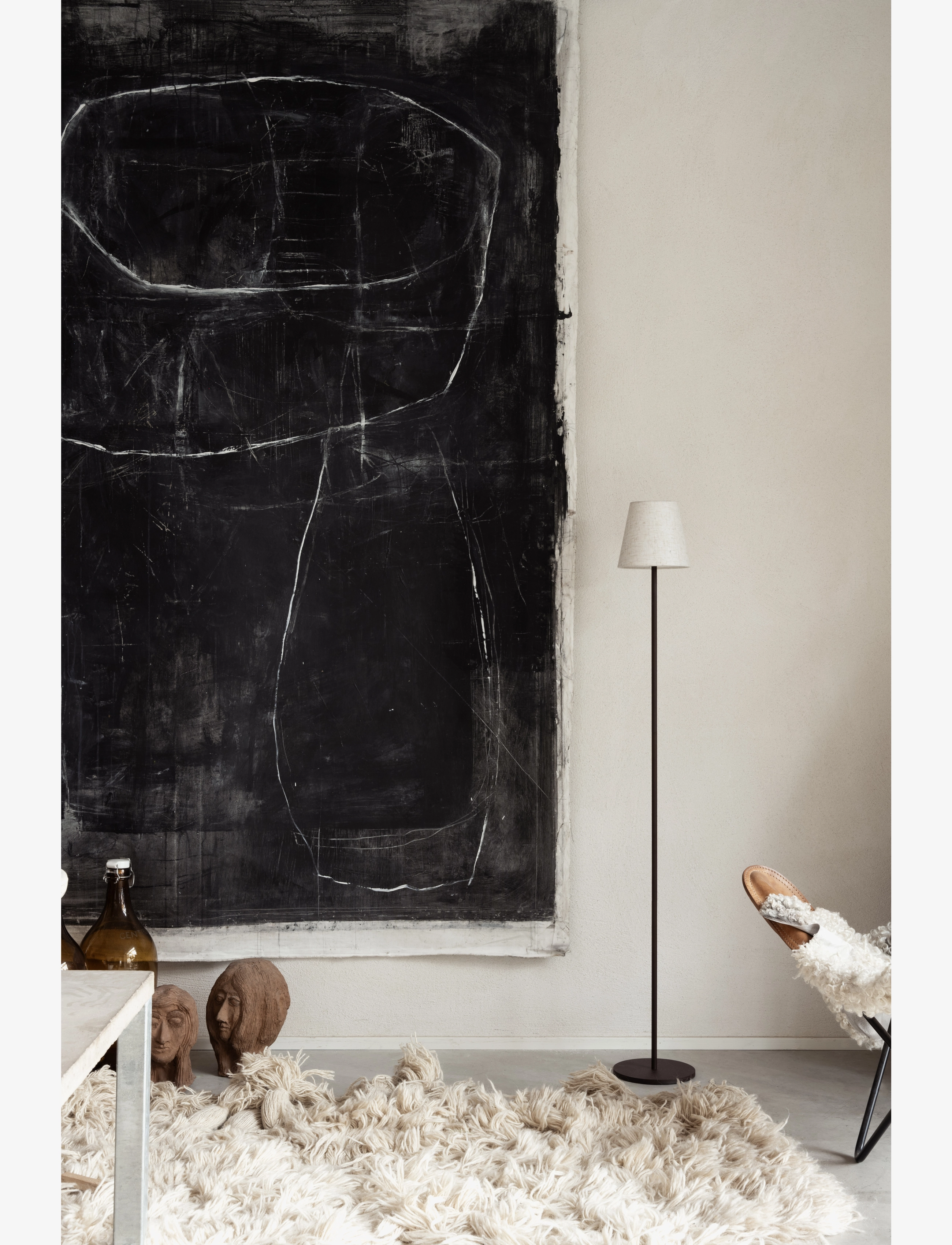 Watt & Veke - Tyra floor portable - mobile lampen - coffee - 4