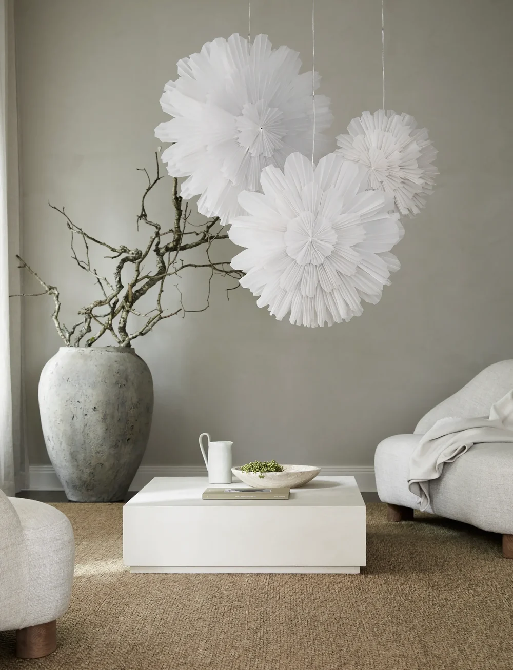 Watt & Veke - Snöblomma 80 White - gwiazdki świąteczne - white - 4