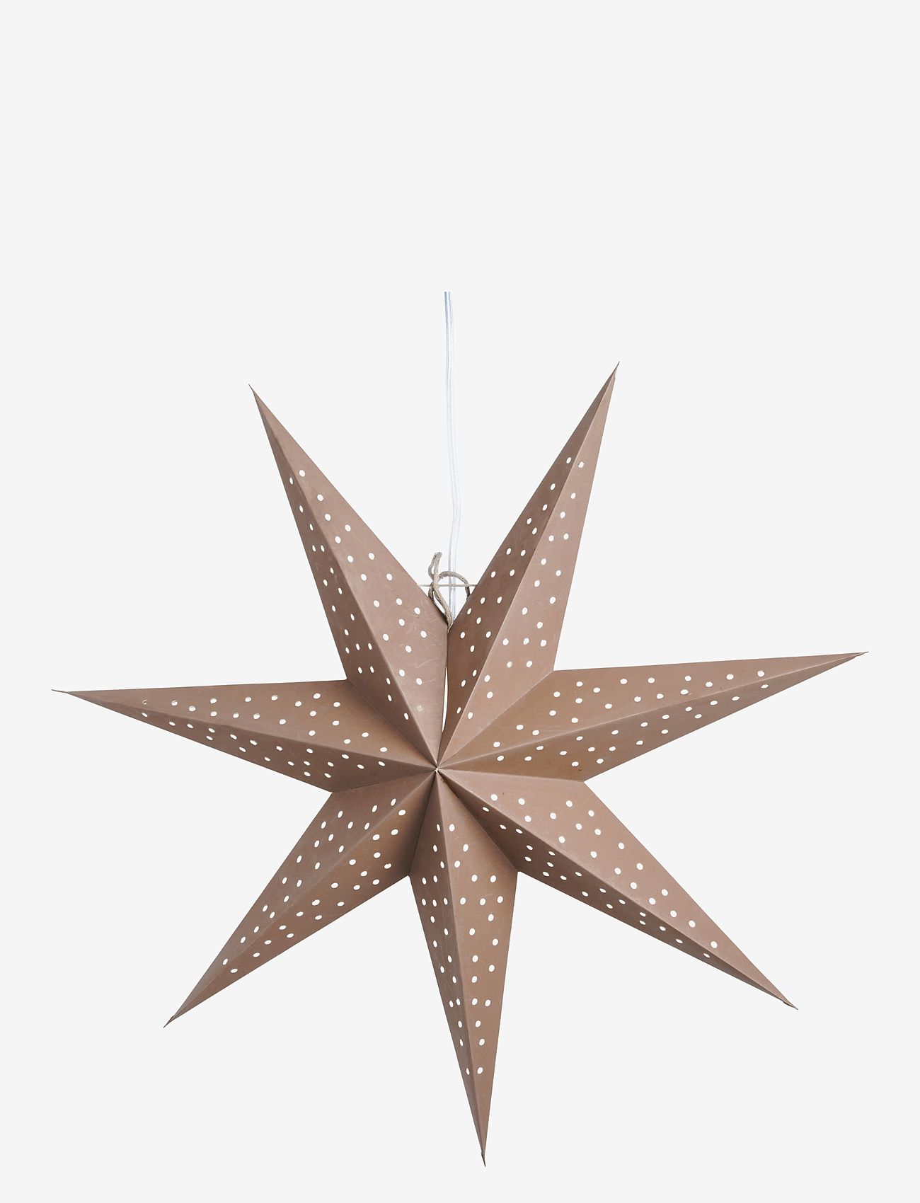 Watt & Veke - Stella - julestjerner - mocca - 0