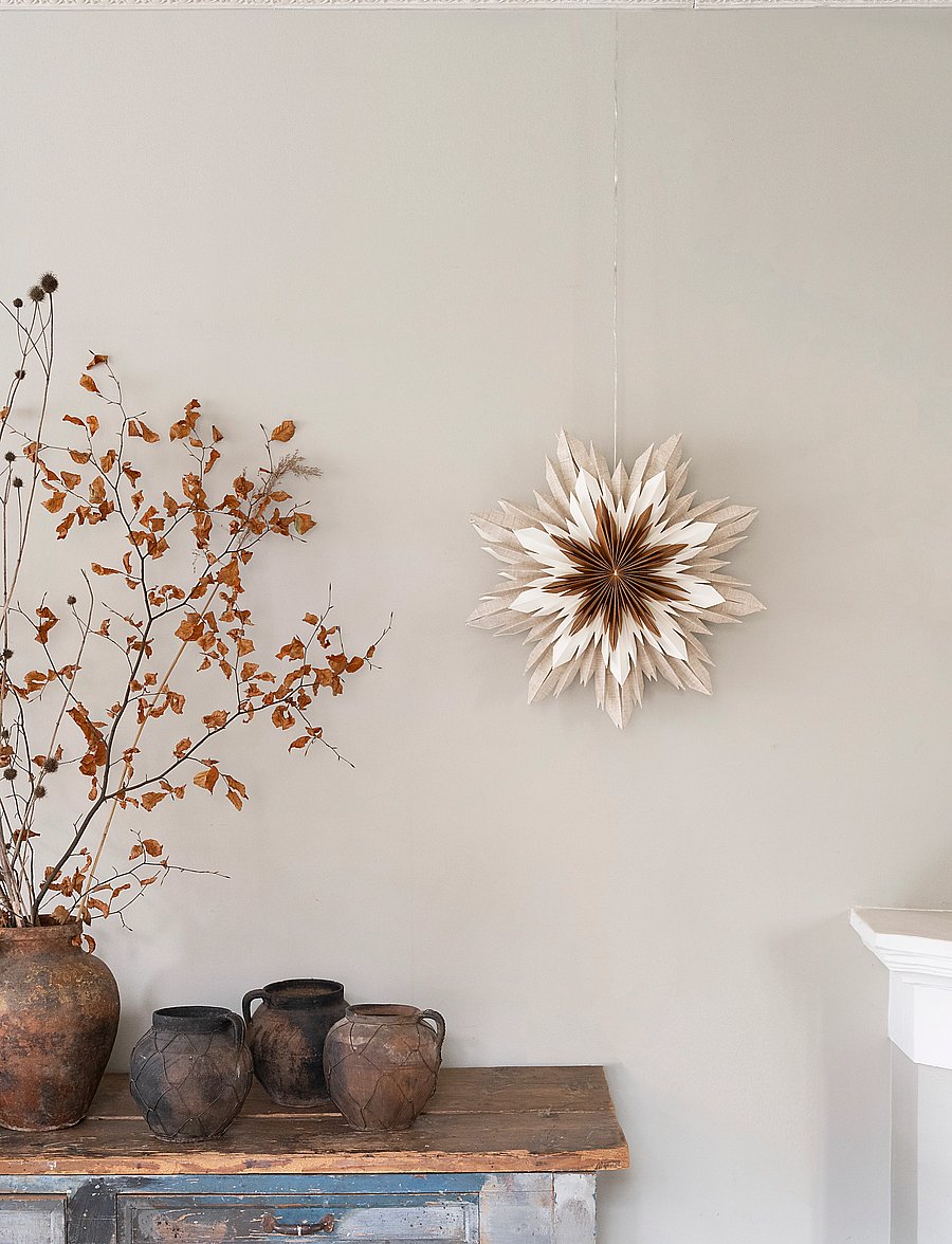 Watt & Veke - Marta - weihnachtsdekoration - white/brown - 0