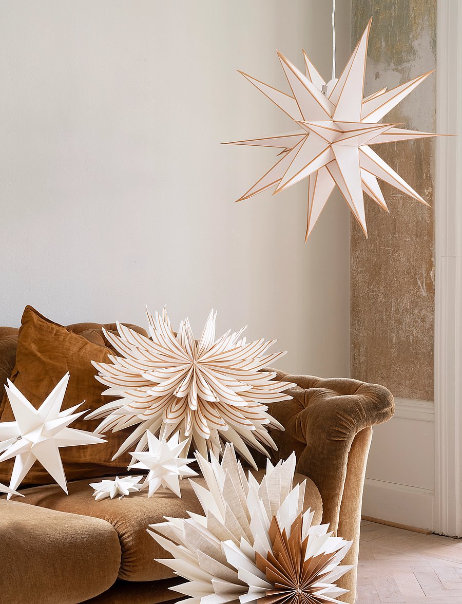 Watt & Veke - Marta - weihnachtsdekoration - white/brown - 3