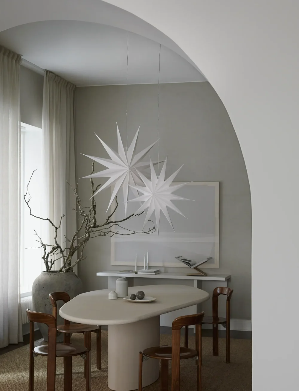 Watt & Veke - Vivi 100 White - joulutähdet - white - 2