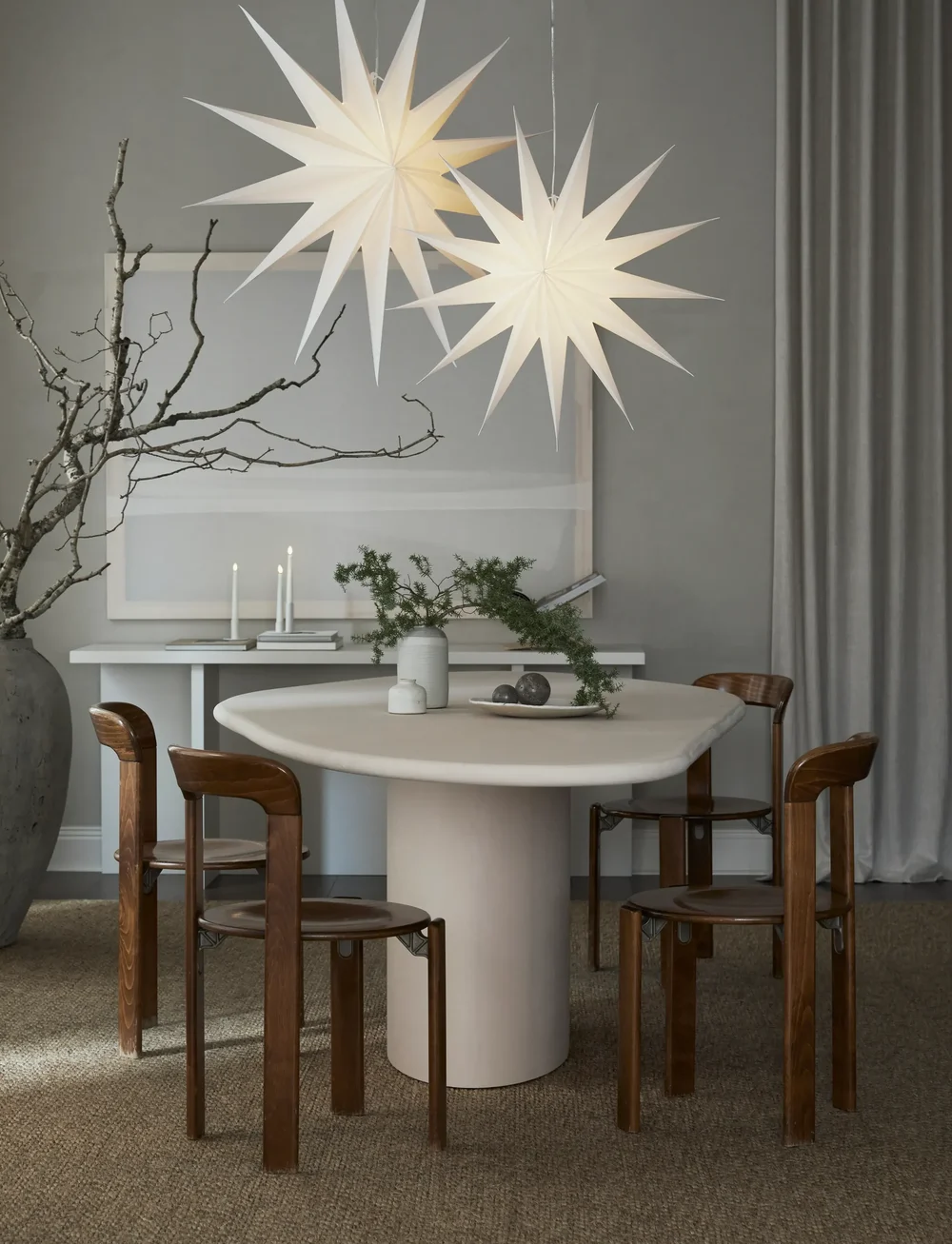 Watt & Veke - Vivi 100 White - joulutähdet - white - 4