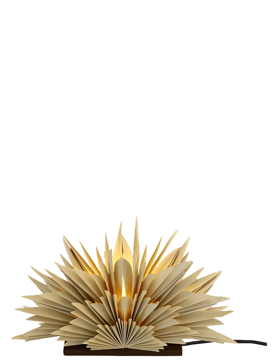 Watt & Veke - Mezza Snöblomma - schreibtisch- & tischlampen - white/ coffee - 2