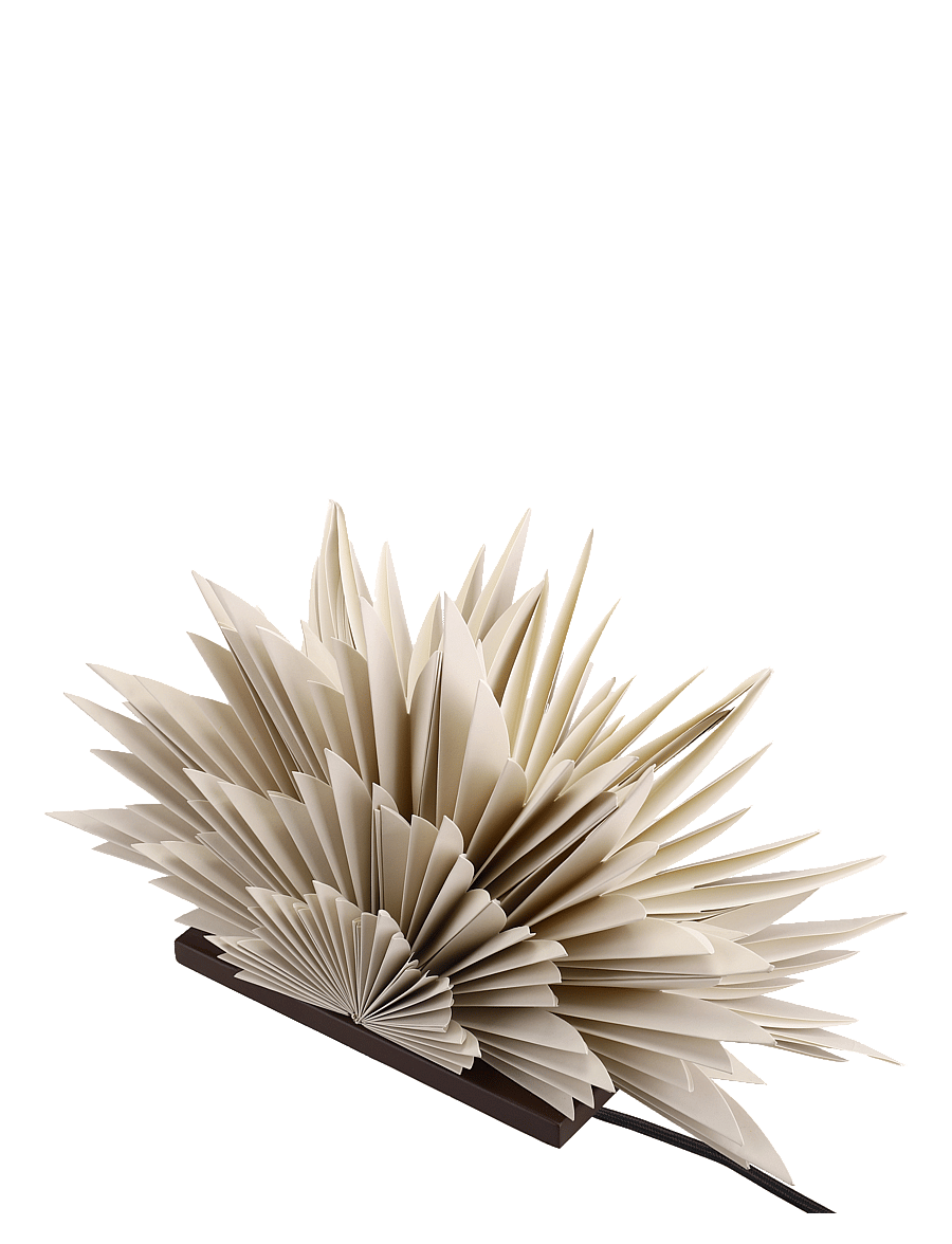 Watt & Veke - Mezza Snöblomma - schreibtisch- & tischlampen - white/ coffee - 3