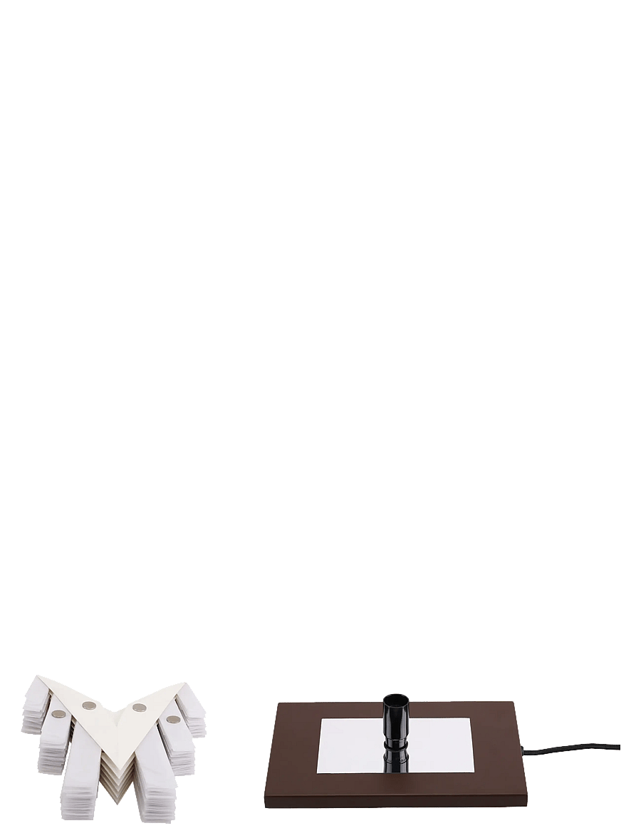 Watt & Veke - Mezza Maja - schreibtisch- & tischlampen - greige/ coffee - 3