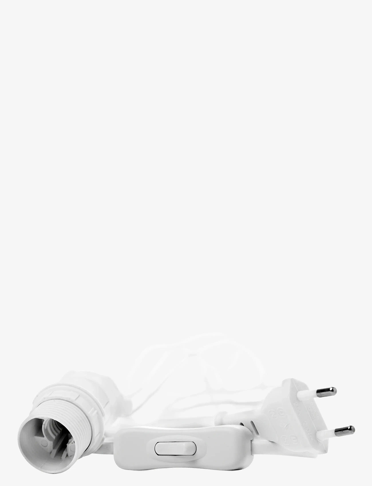 Watt & Veke - Cable 5 m White with switch - laddare - white - 0