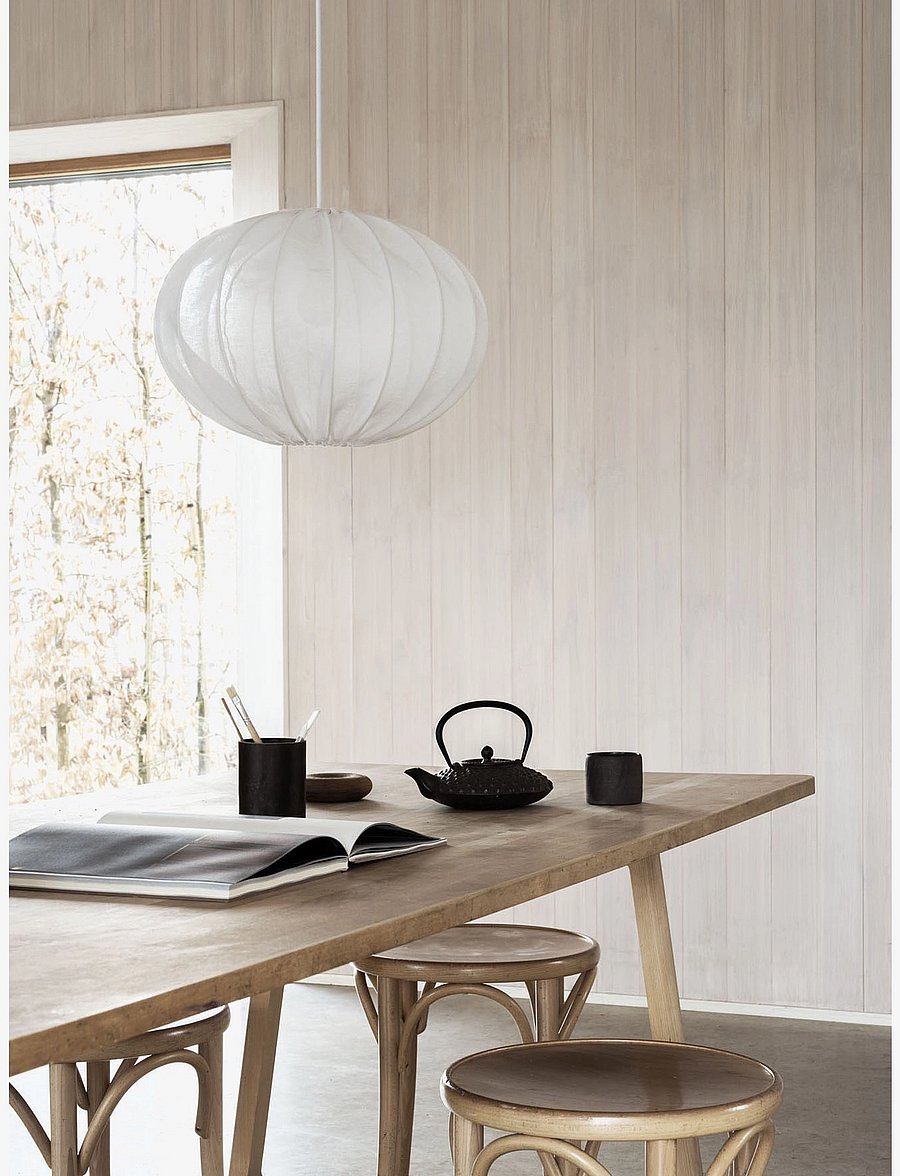 Watt & Veke - Boll Linen - pendellampen - white - 3