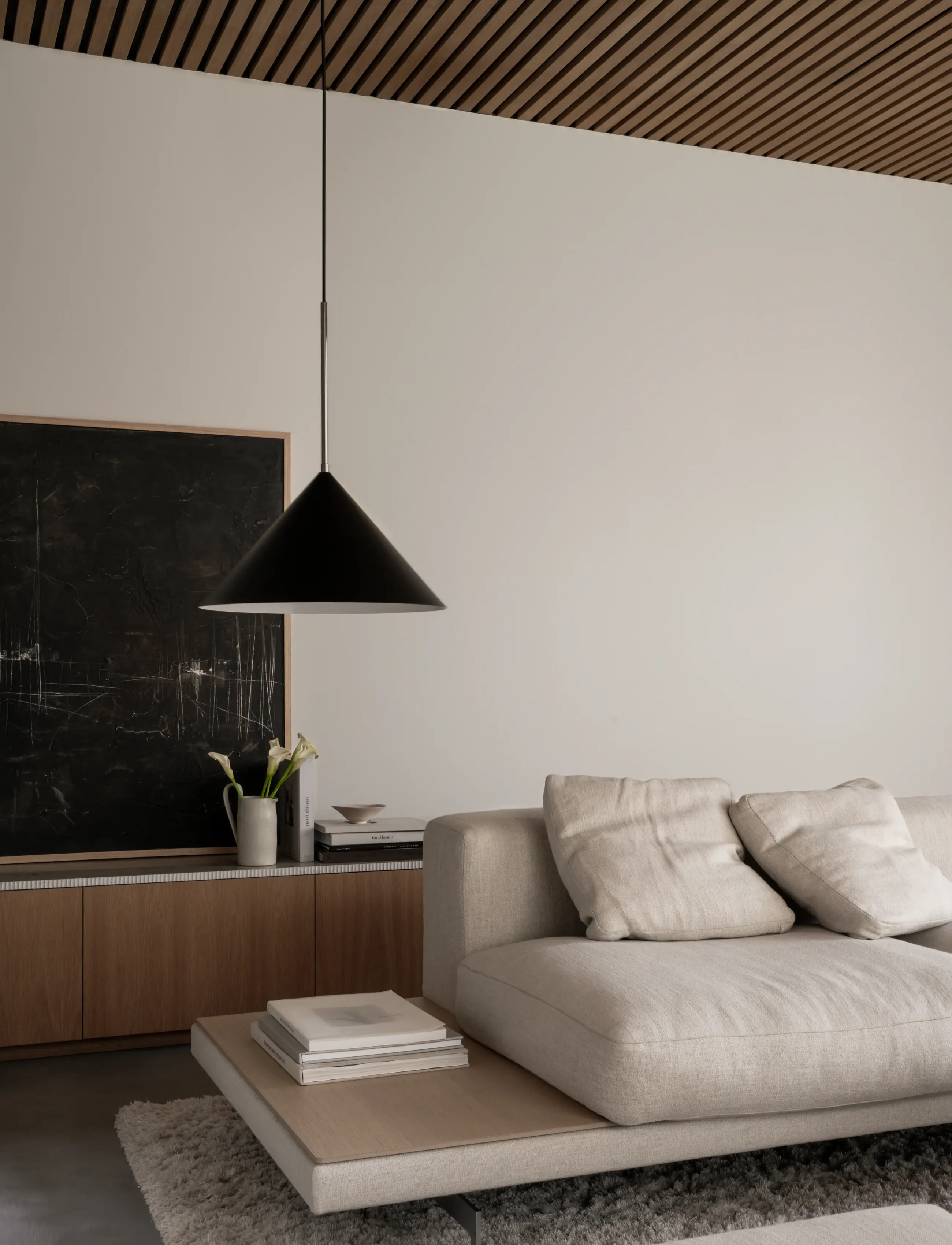 Watt & Veke - Kuro pendant 45 - pendellampen - black - 2