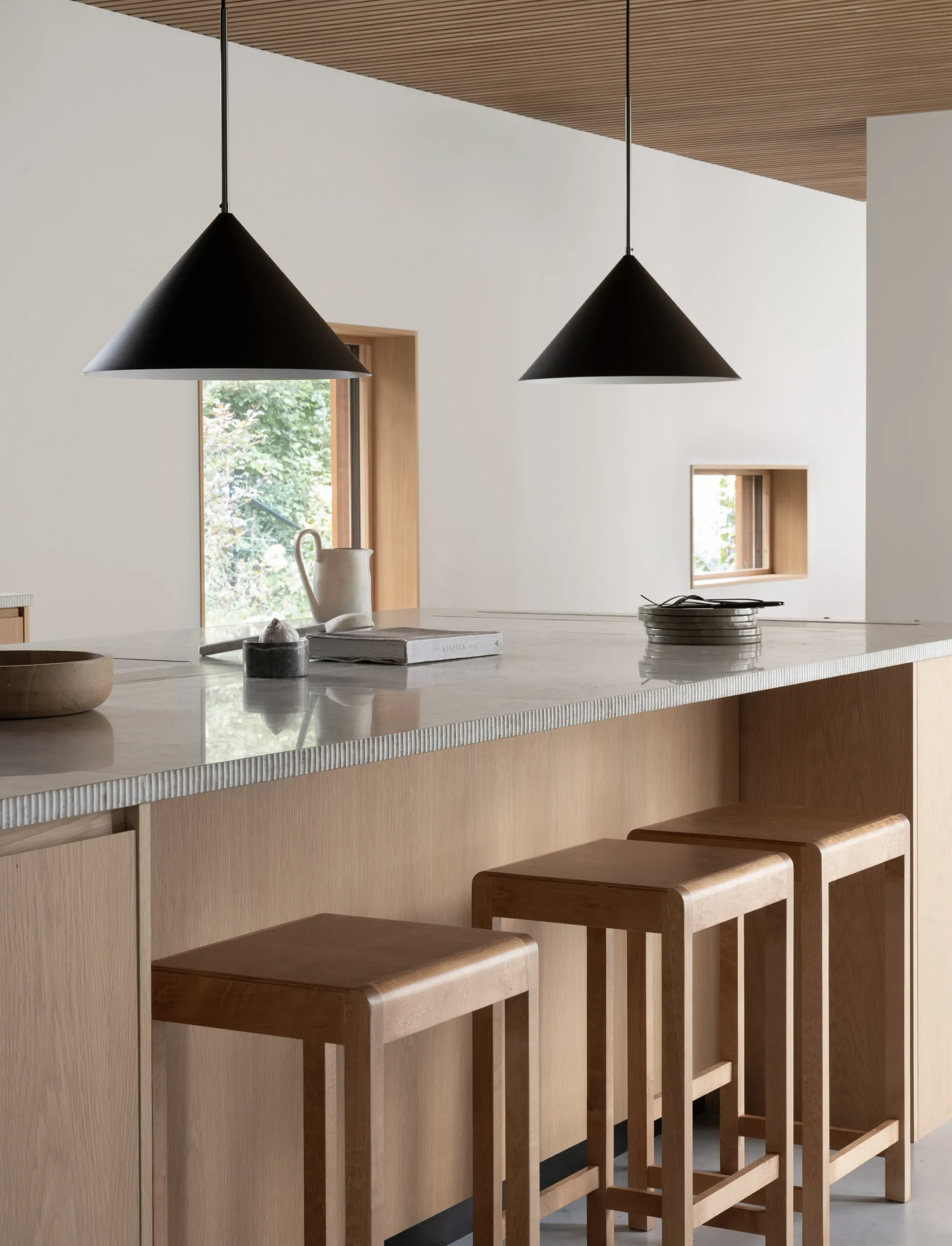 Watt & Veke - Kuro pendant 45 - pendellampen - black - 3