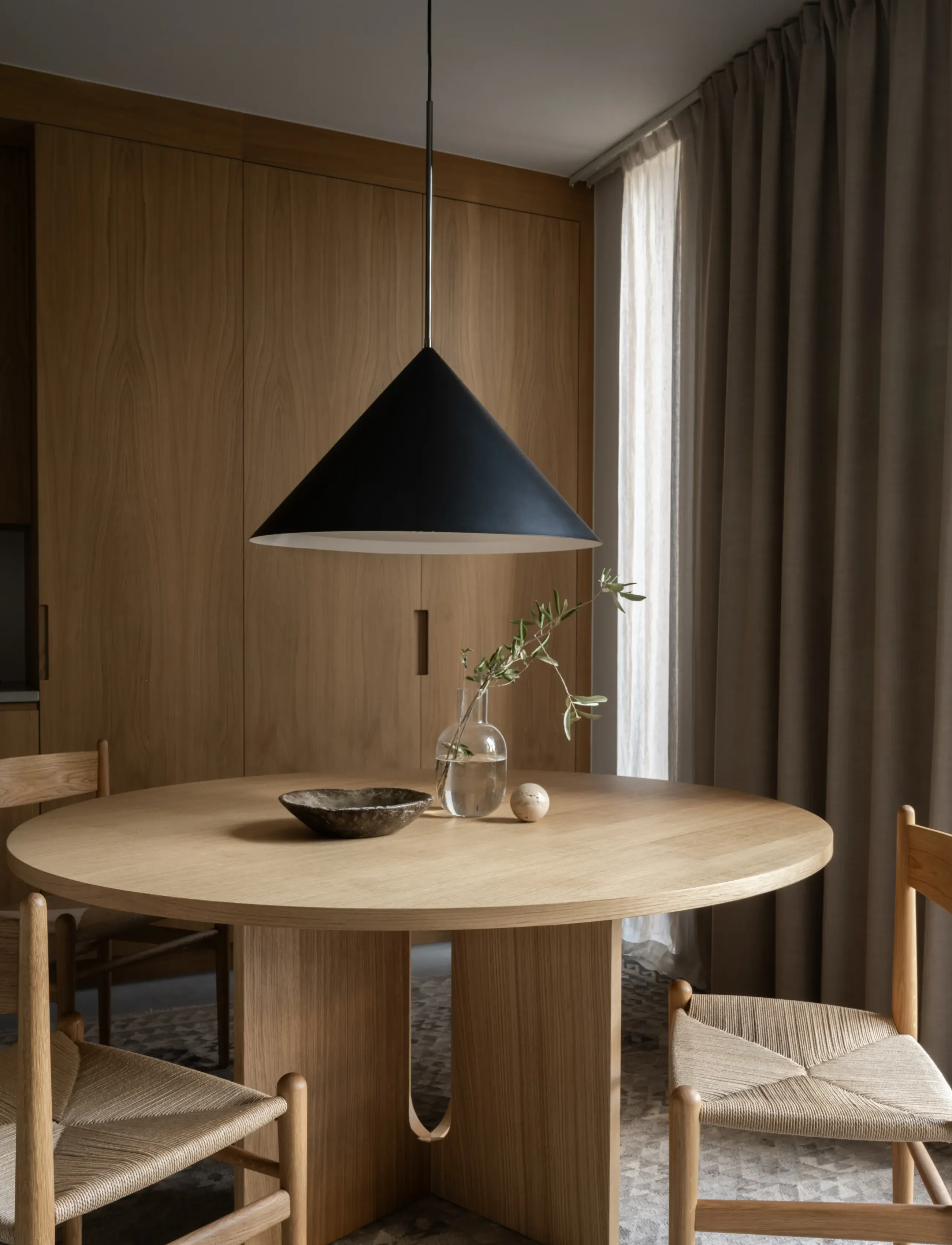 Watt & Veke - Kuro pendant 65 - pendler - black - 3