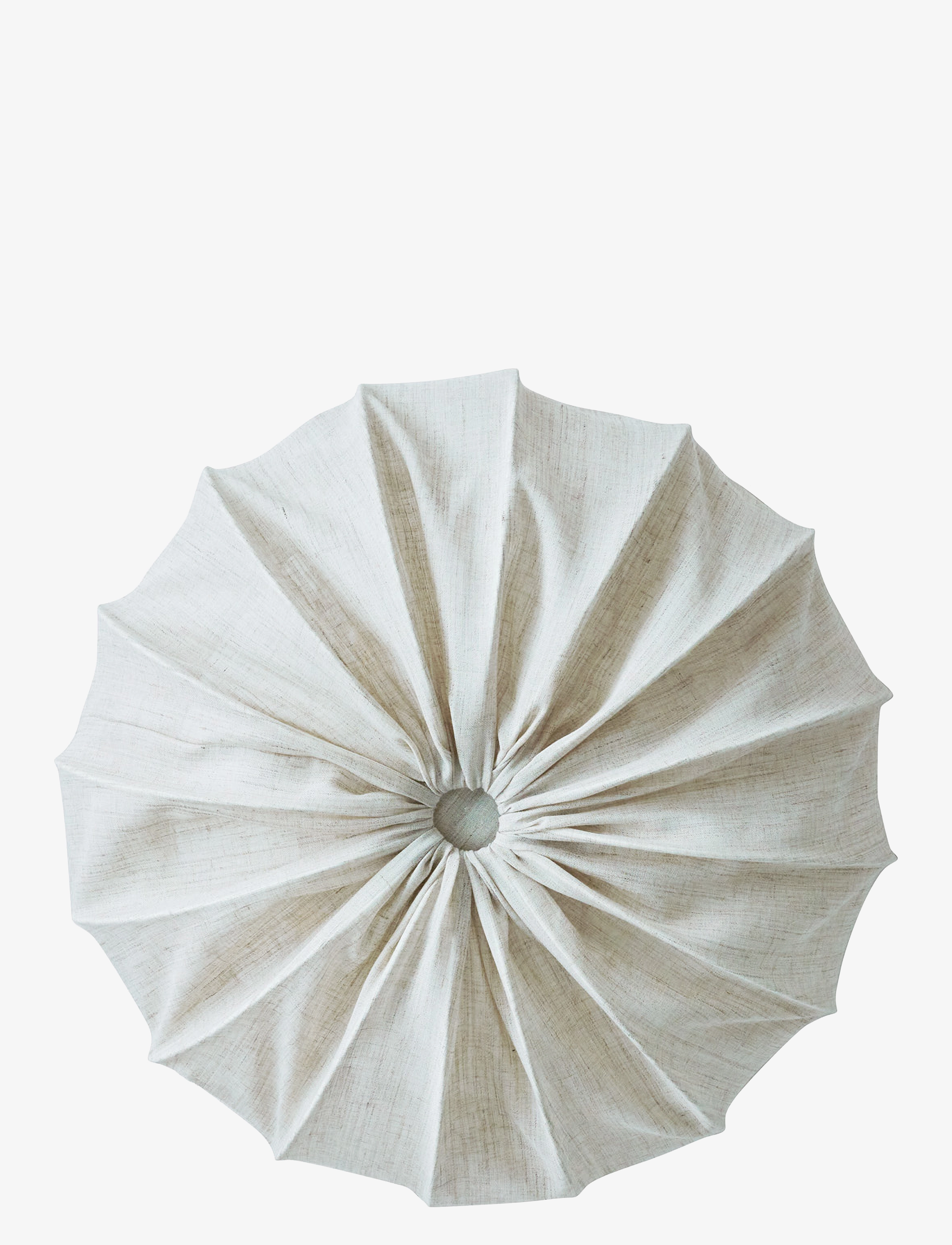 Watt & Veke Anna 60 Linned Natural, Indbygget loftslampe, Beige, Str: Ø 60 cm